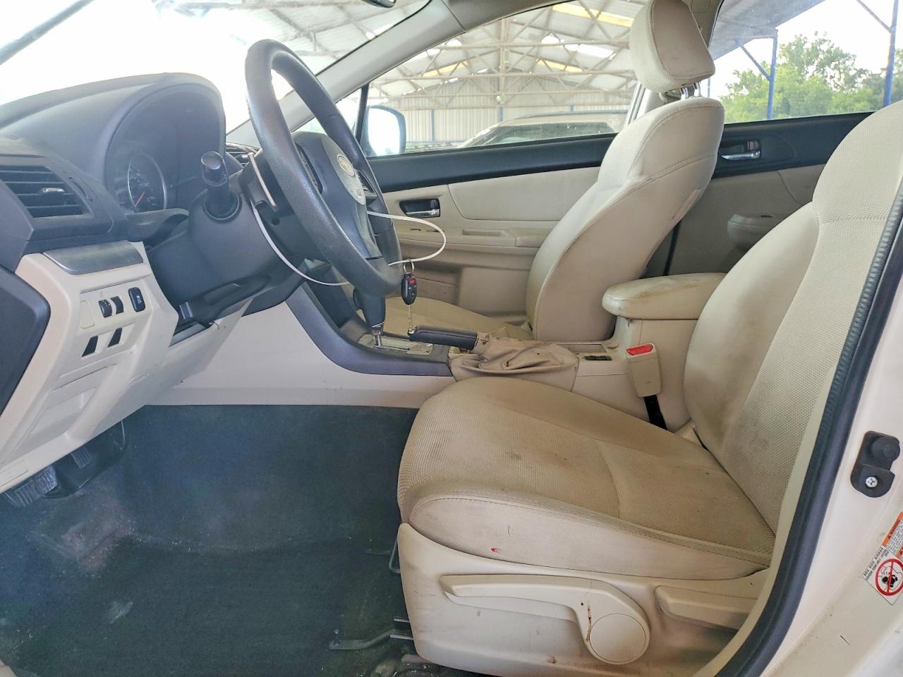 2013 Subaru Xv Crosstrek 2.0 Premium Белый vin: JF2GPACC5D2855424