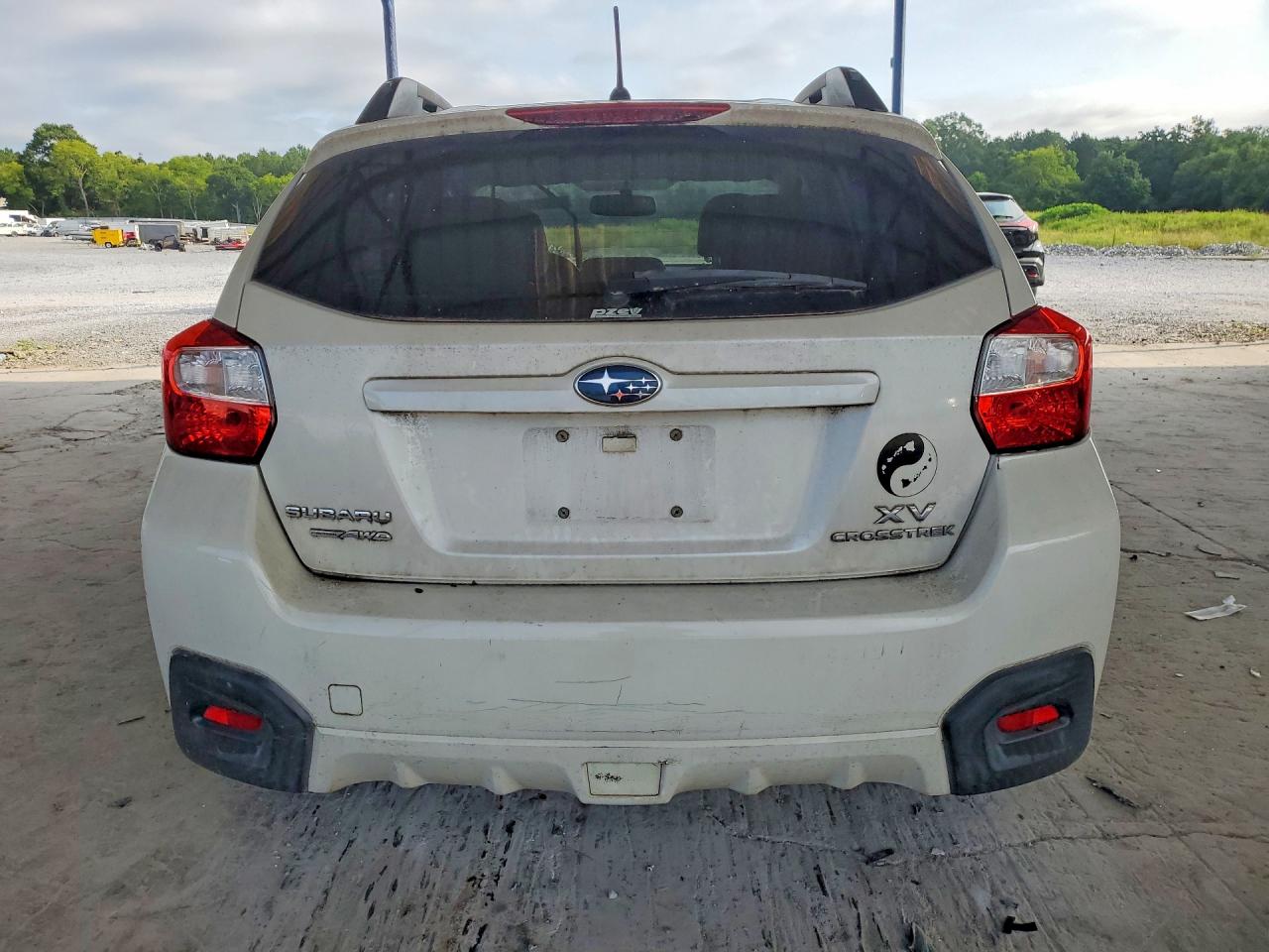 2013 Subaru Xv Crosstrek 2.0 Premium Белый vin: JF2GPACC5D2855424