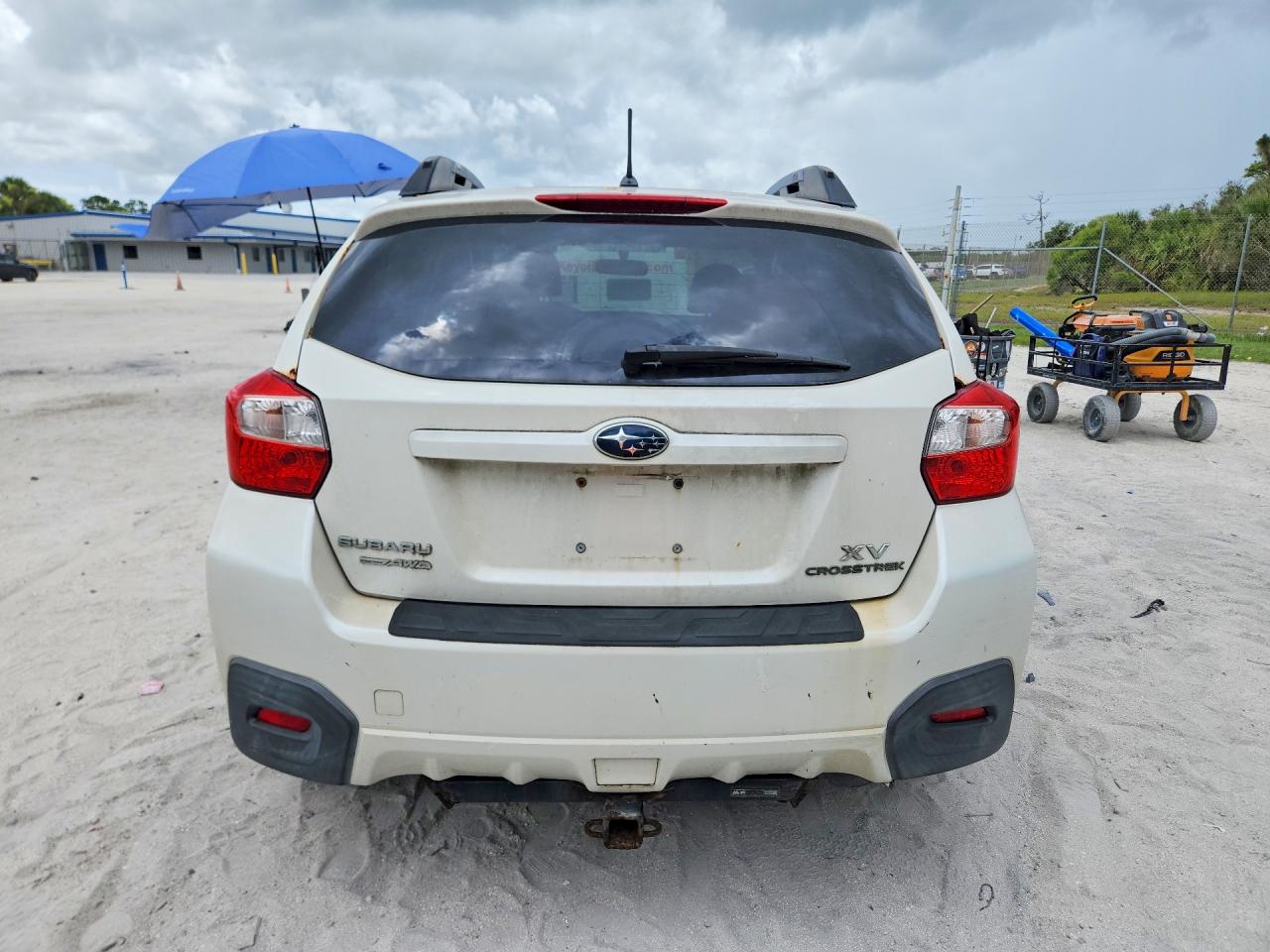 2013 Subaru Xv Crosstrek 2.0 Premium Белый vin: JF2GPACC5DG824919
