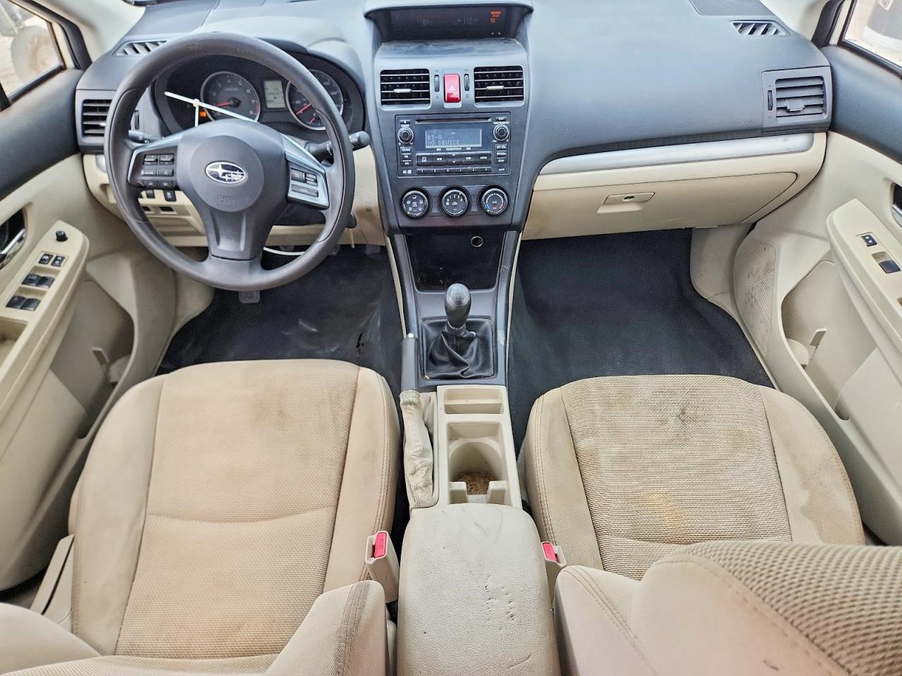 2013 Subaru Xv Crosstrek 2.0 Premium Белый vin: JF2GPACC5DG824919