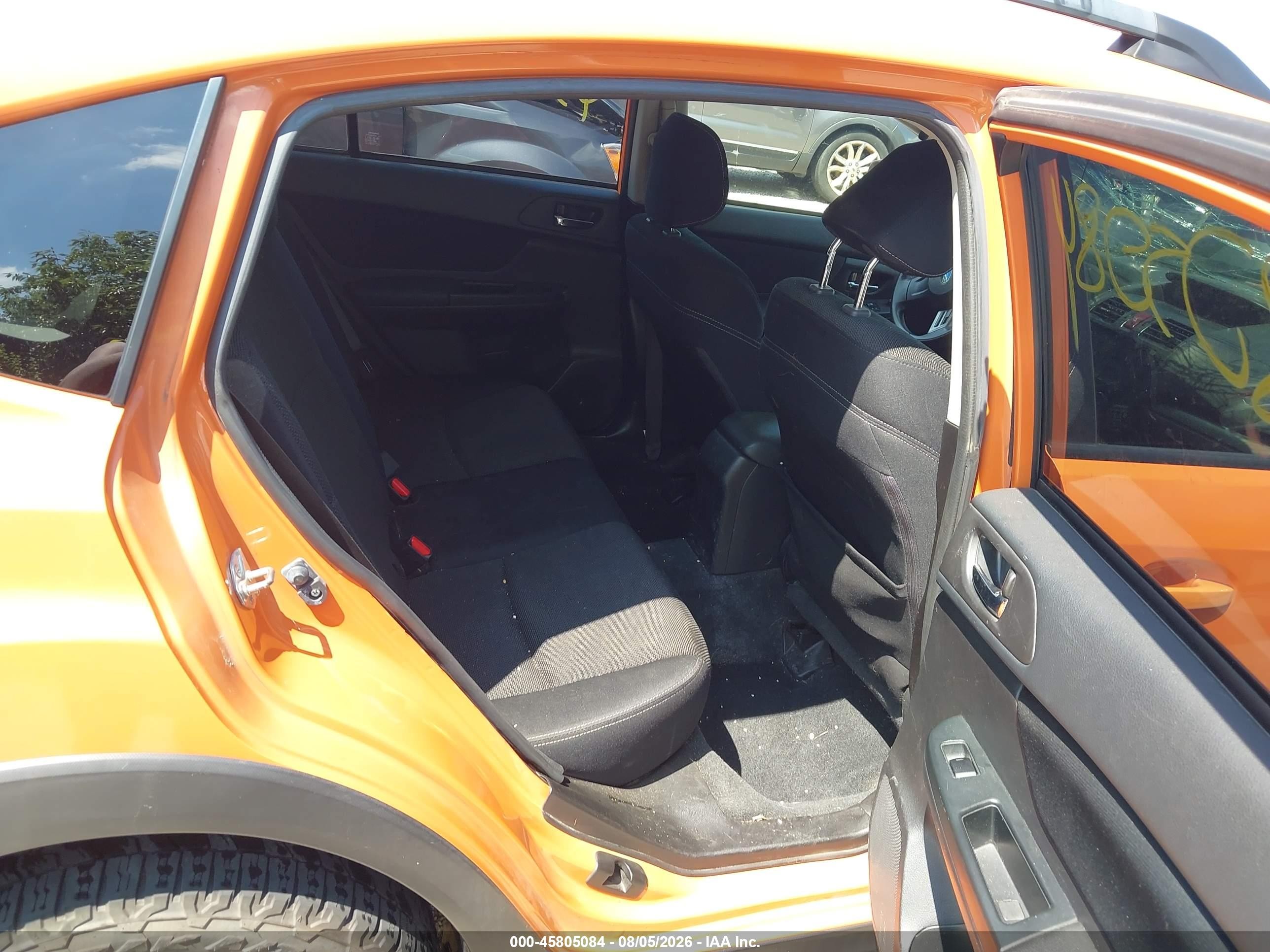 2014 Subaru Xv Crosstrek 2.0i Premium Orange vin: JF2GPACC5E8250673
