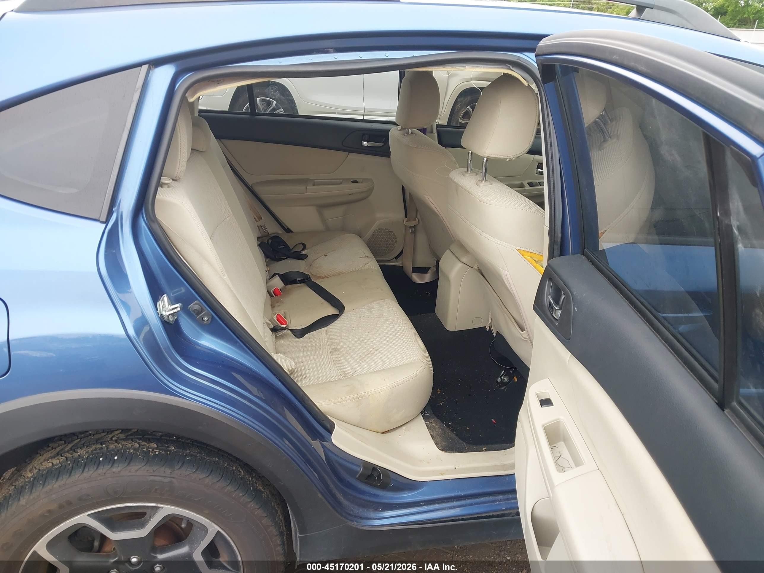 2014 Subaru Xv Crosstrek 2.0i Premium Blue vin: JF2GPACC5E8258420