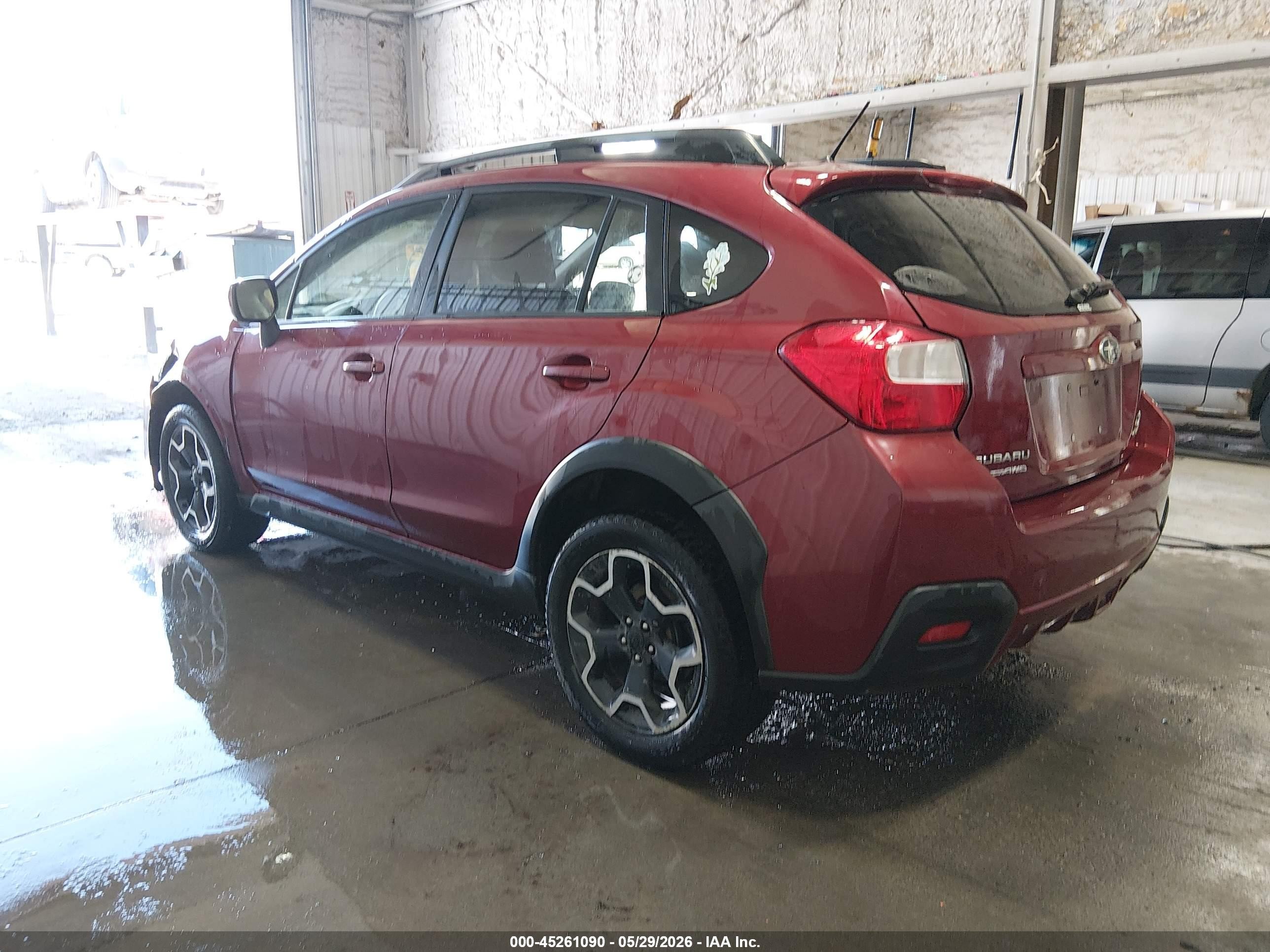 2014 Subaru Xv Crosstrek 2.0i Premium Red vin: JF2GPACC5E8290008
