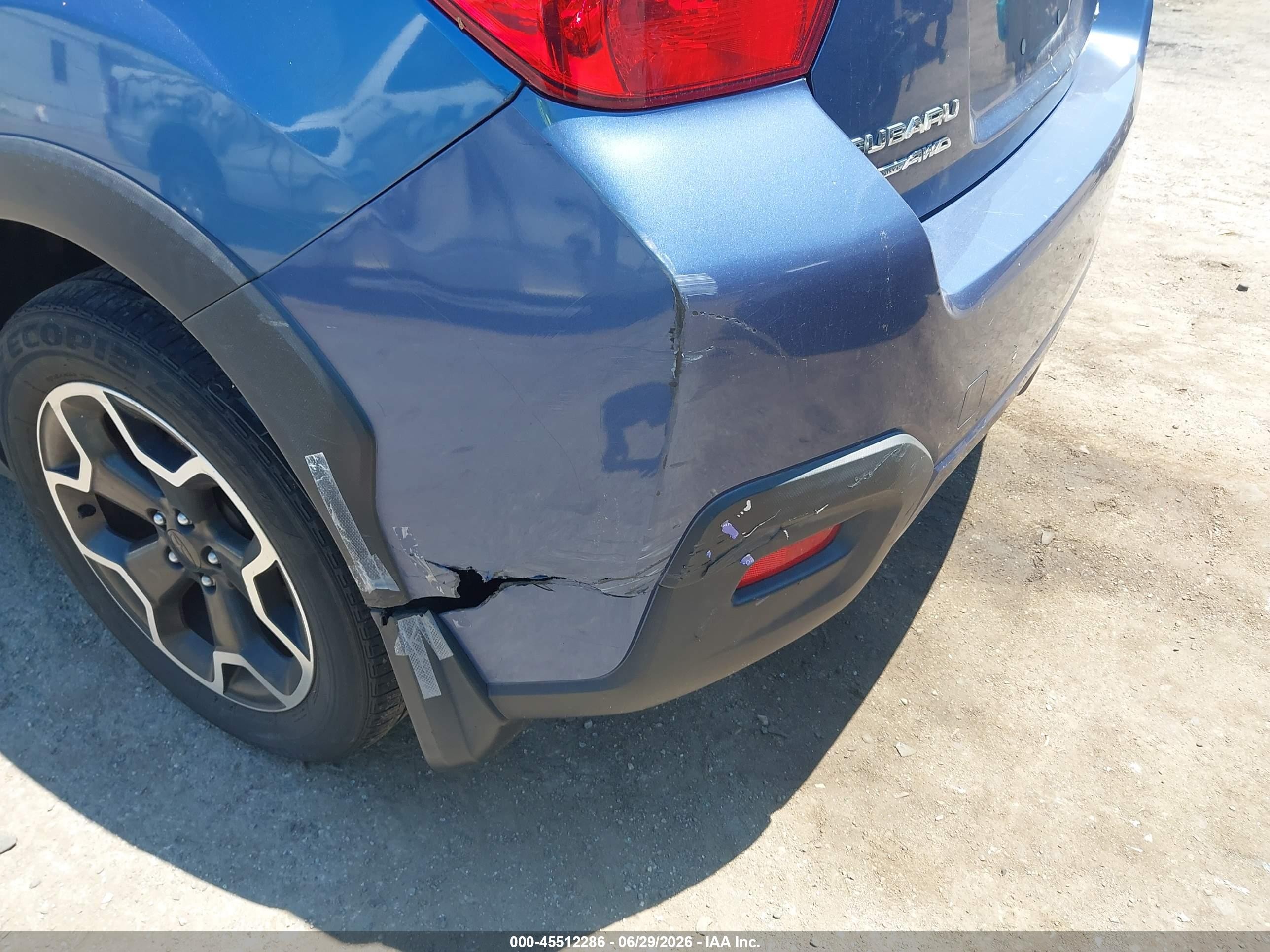 2014 Subaru Xv Crosstrek 2.0i Premium Blue vin: JF2GPACC5E8298884