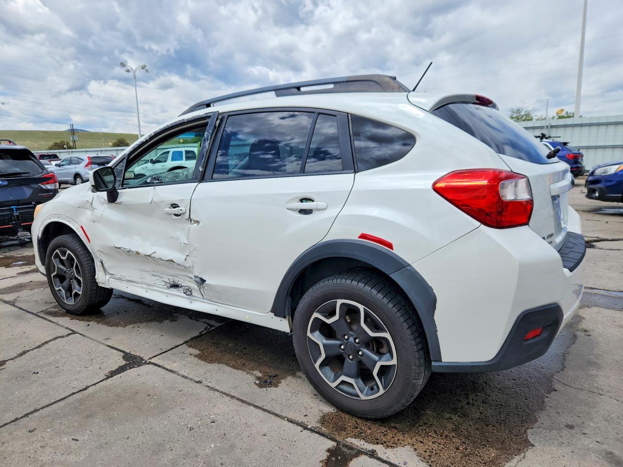 2014 Subaru Xv Crosstrek 2.0 Premium Белый vin: JF2GPACC5E8302299