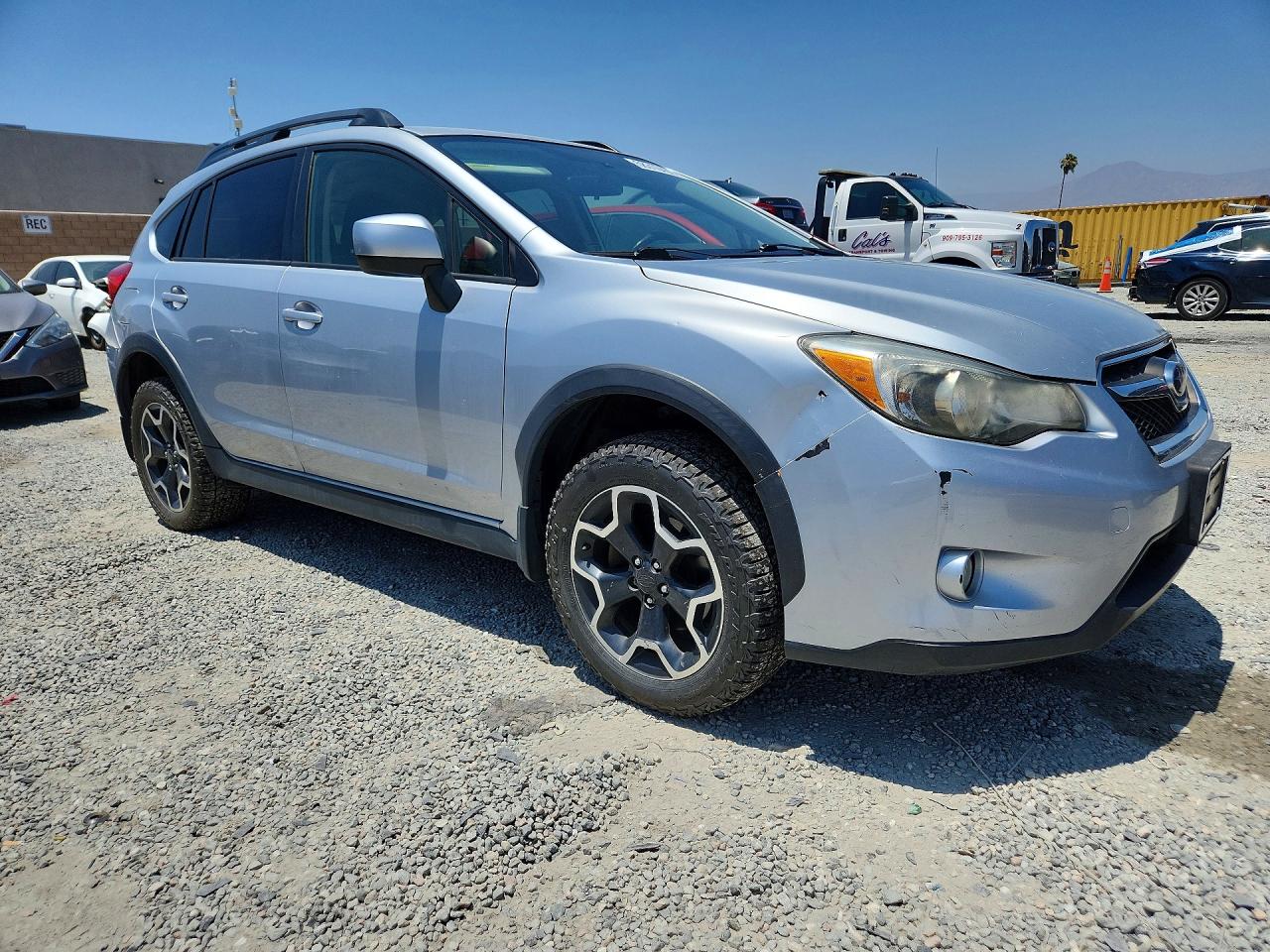 2014 Subaru Xv Crosstrek 2.0 Premium Silver vin: JF2GPACC5E9201810