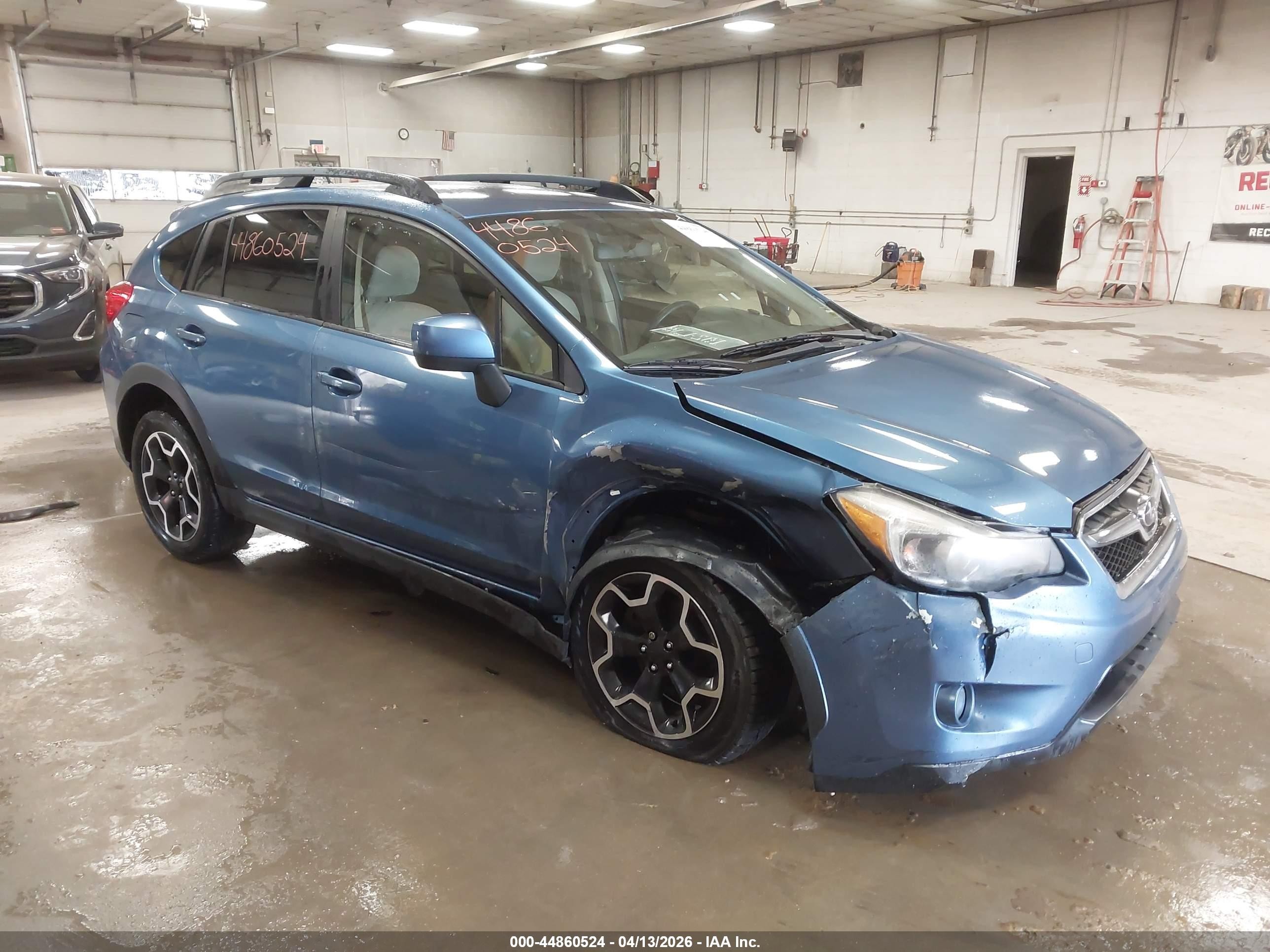 2014 Subaru Xv Crosstrek 2.0i Premium Blue vin: JF2GPACC5E9315533