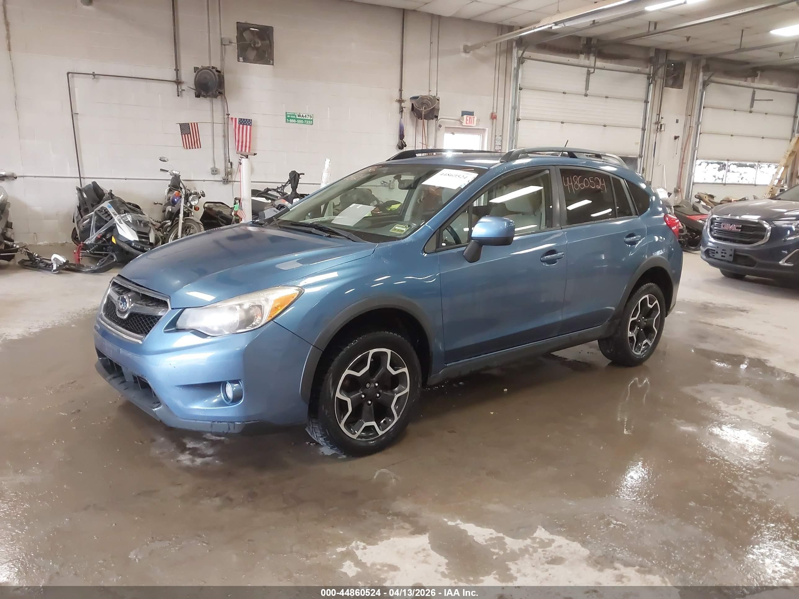 2014 Subaru Xv Crosstrek 2.0i Premium Blue vin: JF2GPACC5E9315533