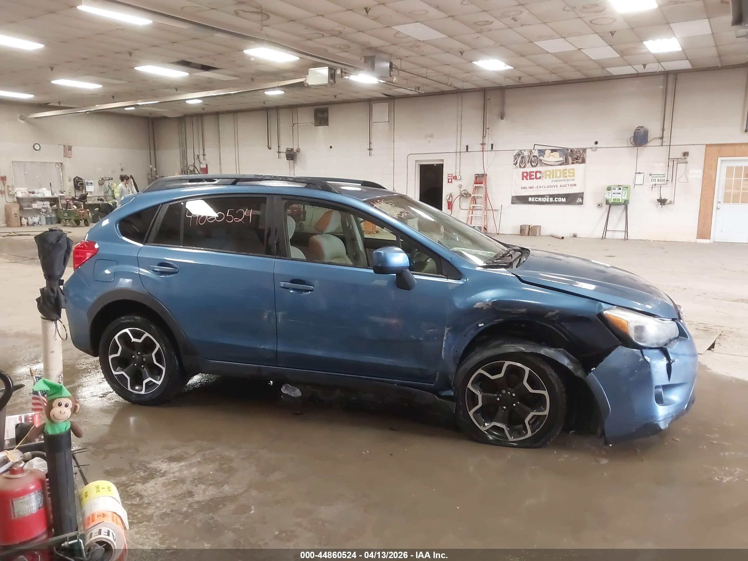 2014 Subaru Xv Crosstrek 2.0i Premium Blue vin: JF2GPACC5E9315533
