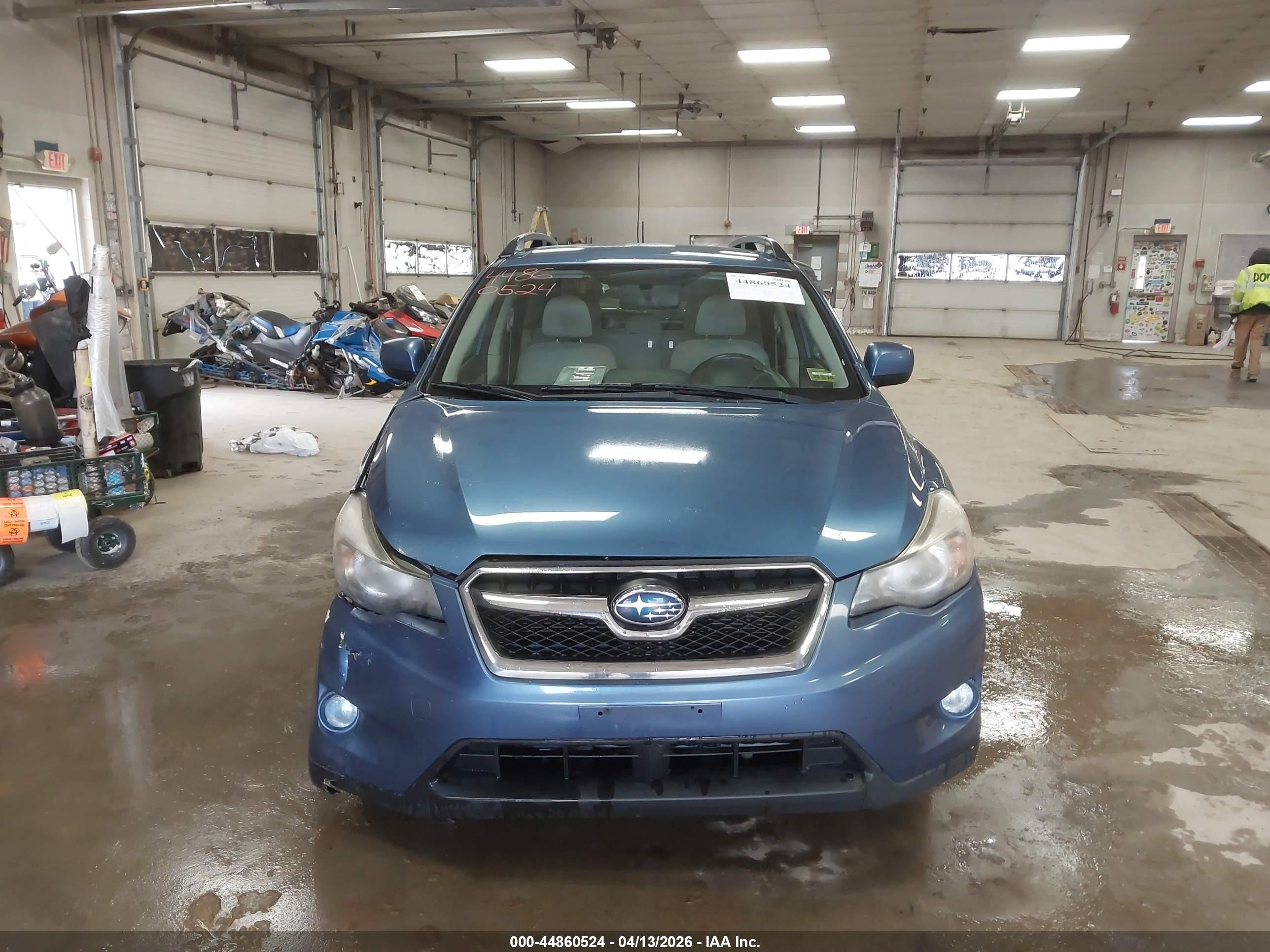 2014 Subaru Xv Crosstrek 2.0i Premium Blue vin: JF2GPACC5E9315533