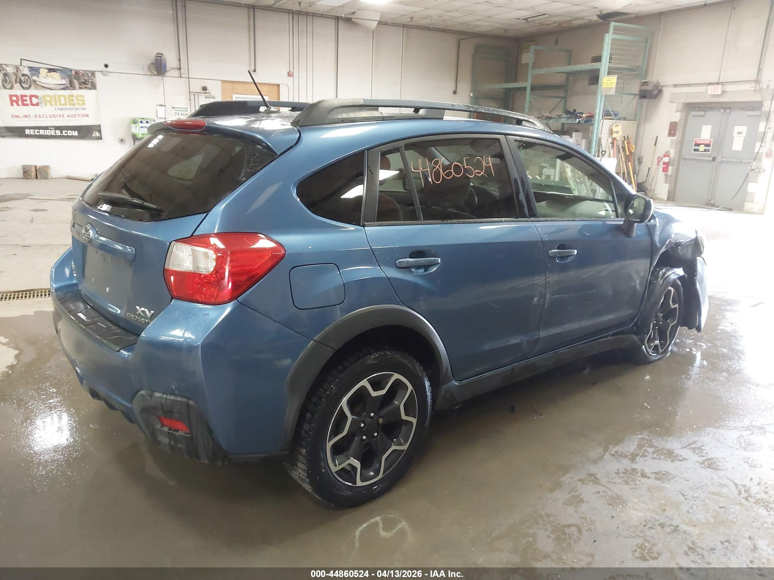 2014 Subaru Xv Crosstrek 2.0i Premium Blue vin: JF2GPACC5E9315533