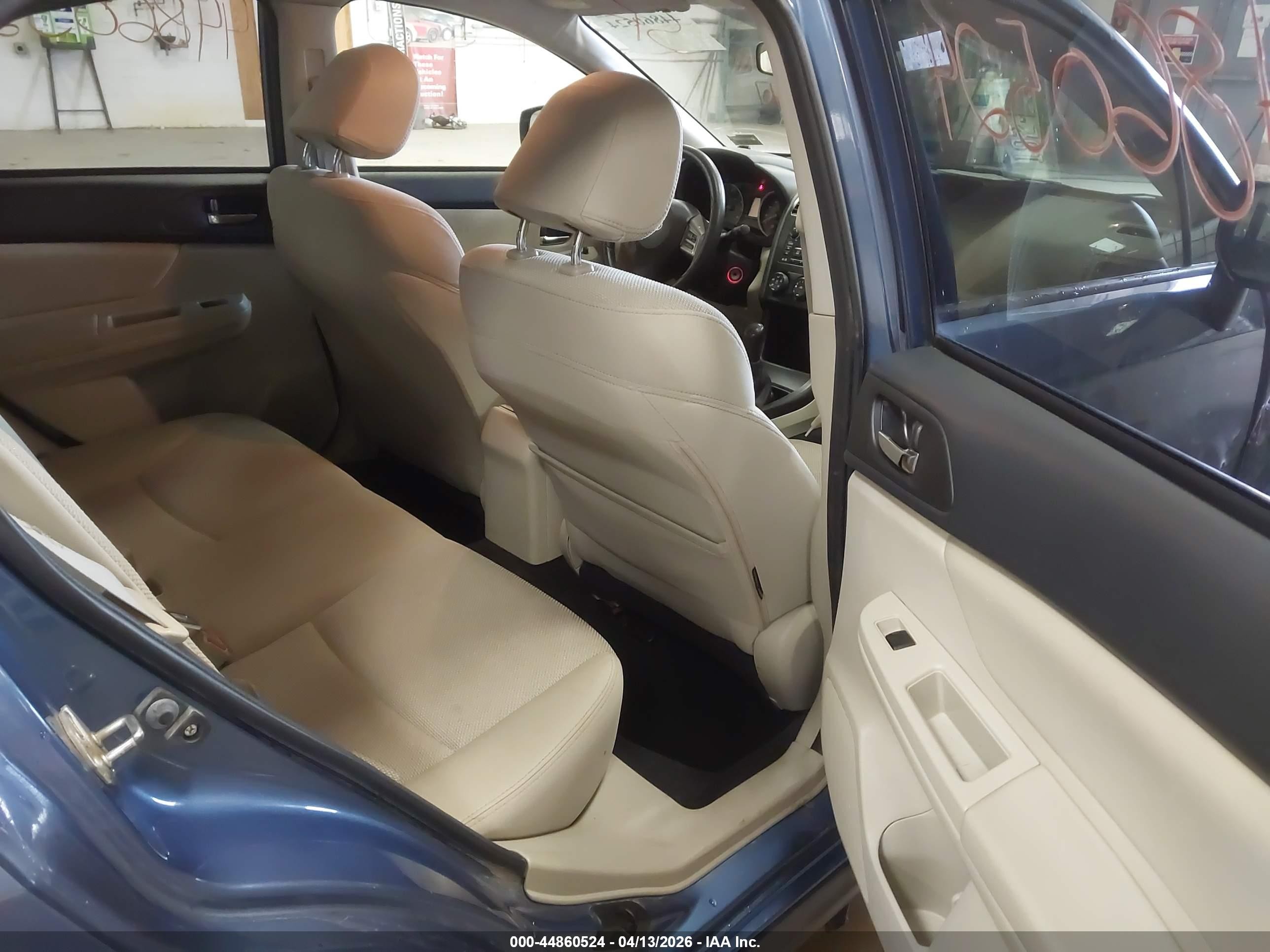 2014 Subaru Xv Crosstrek 2.0i Premium Blue vin: JF2GPACC5E9315533