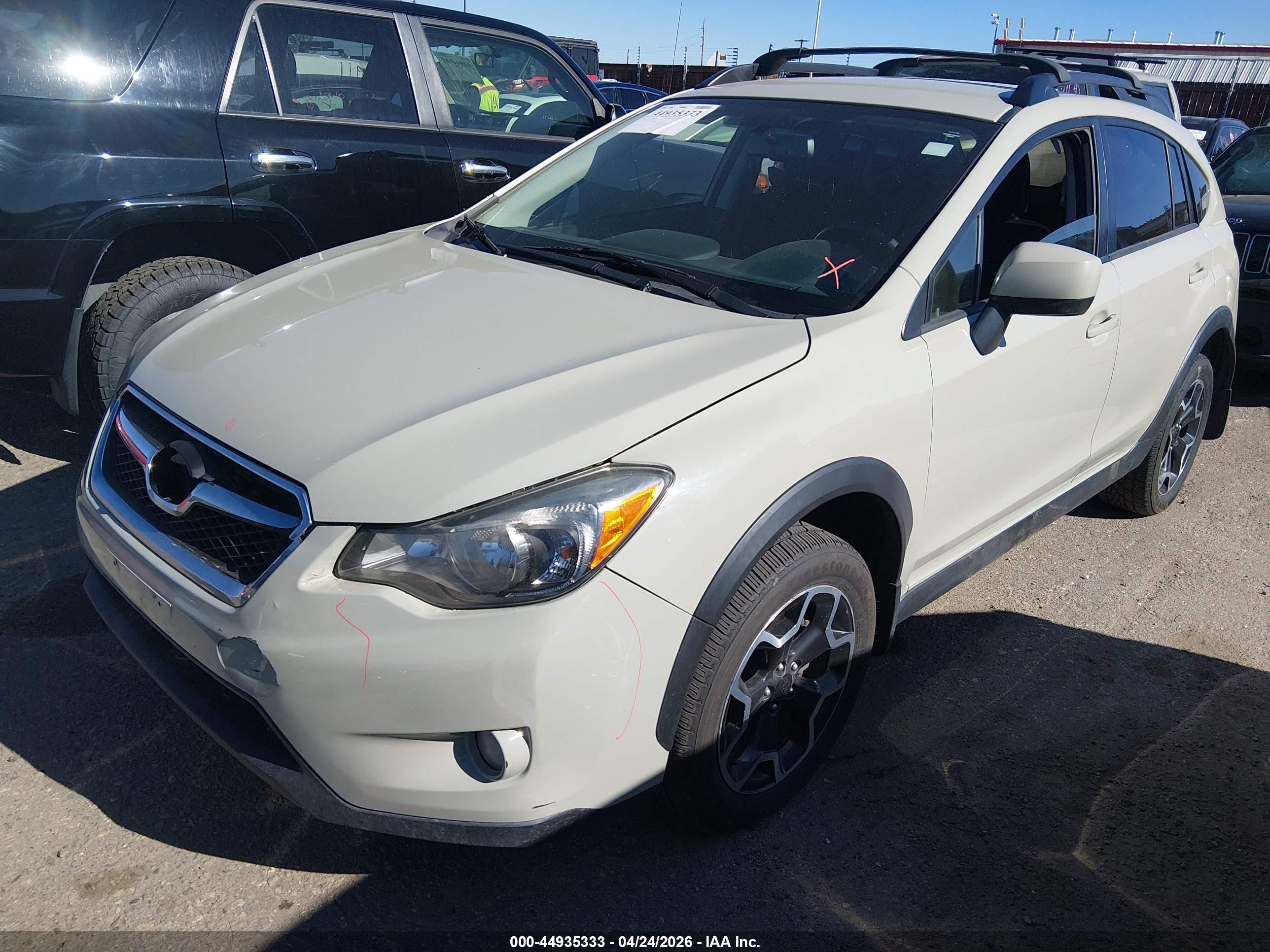 2014 Subaru Xv Crosstrek 2.0i Premium Cream vin: JF2GPACC5E9330260