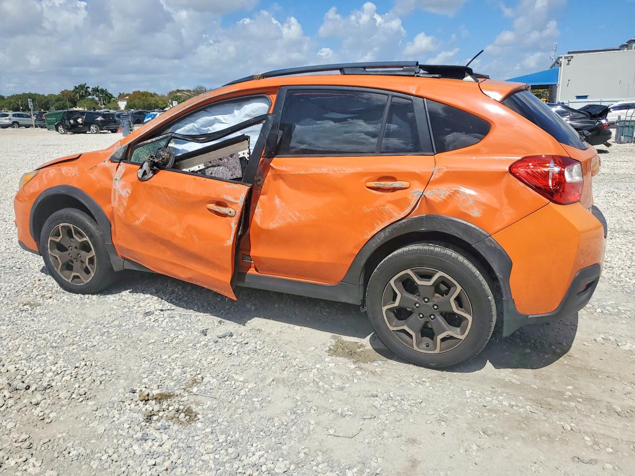 2015 Subaru Xv Crosstrek 2.0 Premium Orange vin: JF2GPACC5F8232580