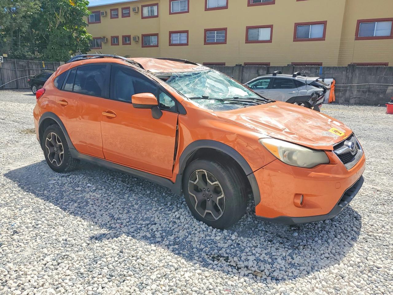2015 Subaru Xv Crosstrek 2.0 Premium Orange vin: JF2GPACC5F8232580