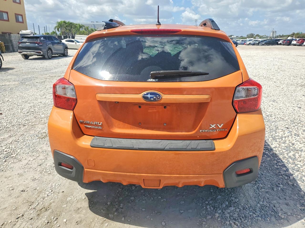 2015 Subaru Xv Crosstrek 2.0 Premium Orange vin: JF2GPACC5F8232580