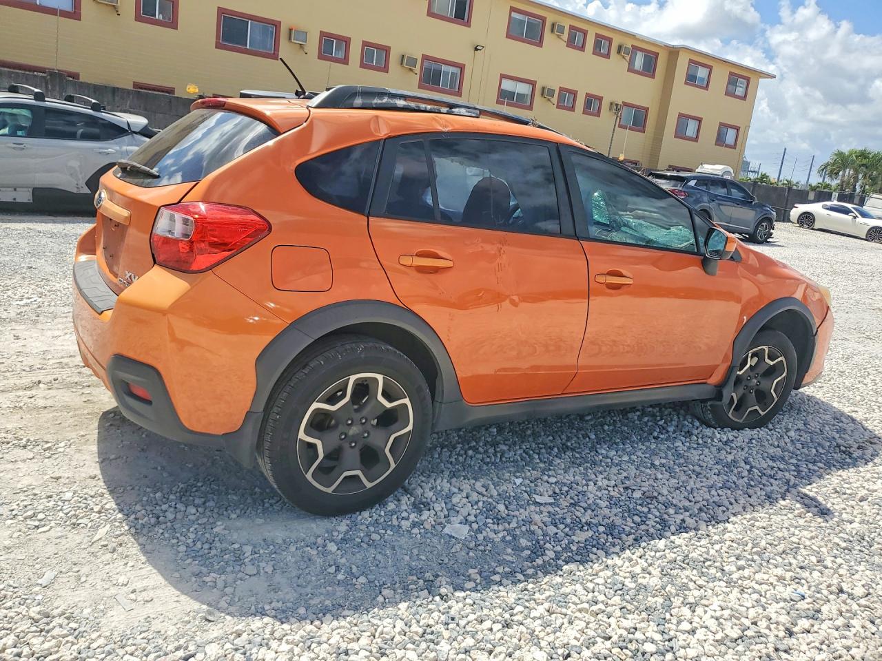 2015 Subaru Xv Crosstrek 2.0 Premium Orange vin: JF2GPACC5F8232580