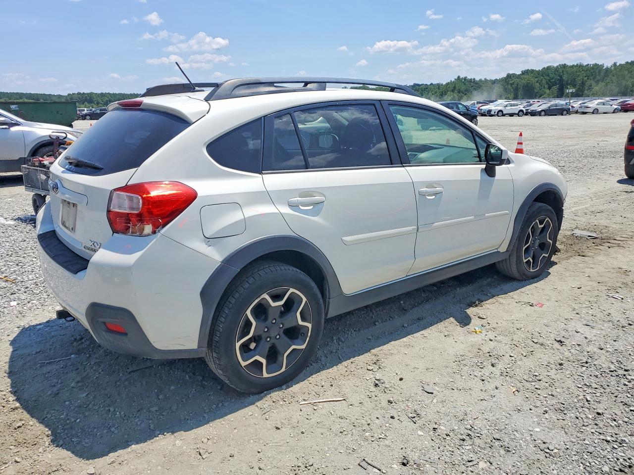 2015 Subaru Xv Crosstrek 2.0 Premium White vin: JF2GPACC5F8234152