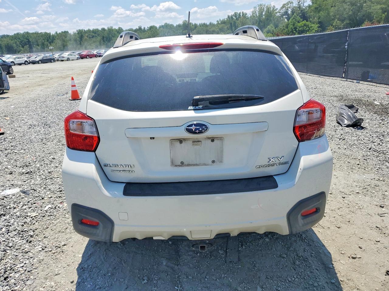 2015 Subaru Xv Crosstrek 2.0 Premium White vin: JF2GPACC5F8234152