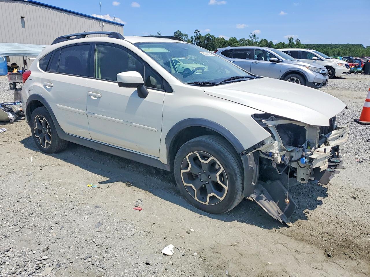 2015 Subaru Xv Crosstrek 2.0 Premium White vin: JF2GPACC5F8234152