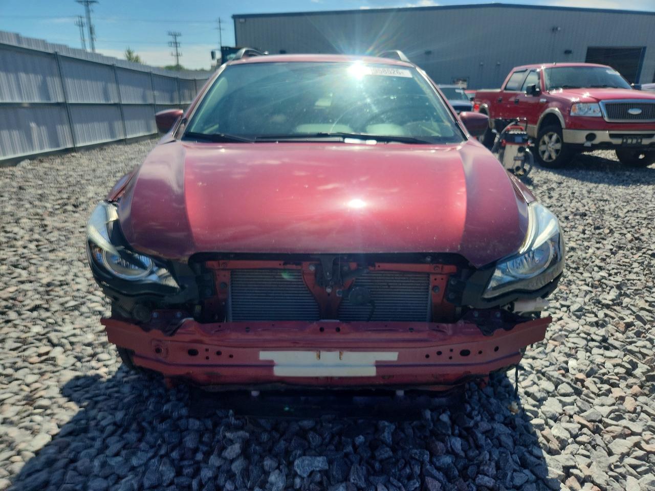 2015 Subaru Xv Crosstrek 2.0 Premium Red vin: JF2GPACC5F8323168