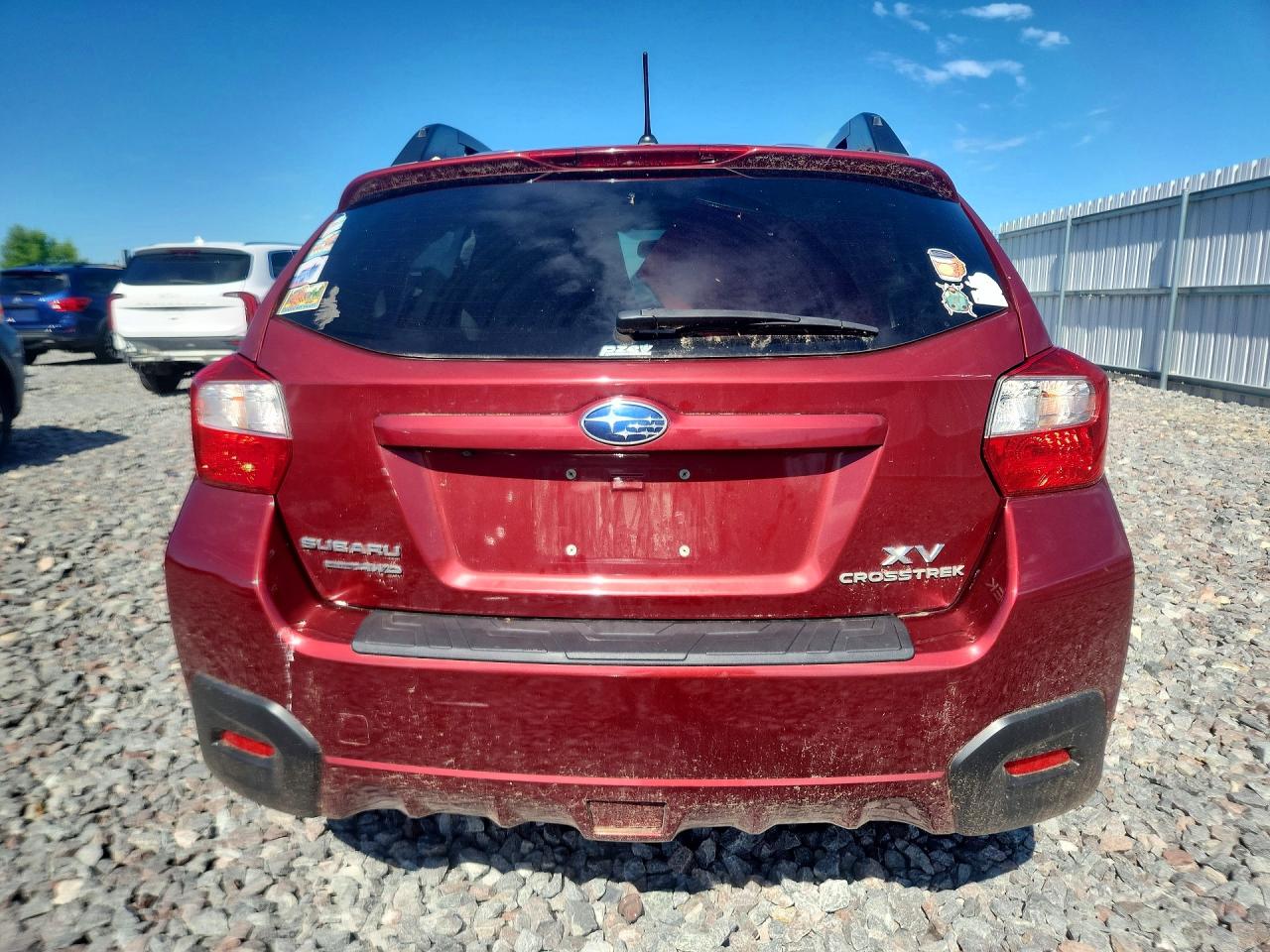 2015 Subaru Xv Crosstrek 2.0 Premium Red vin: JF2GPACC5F8323168