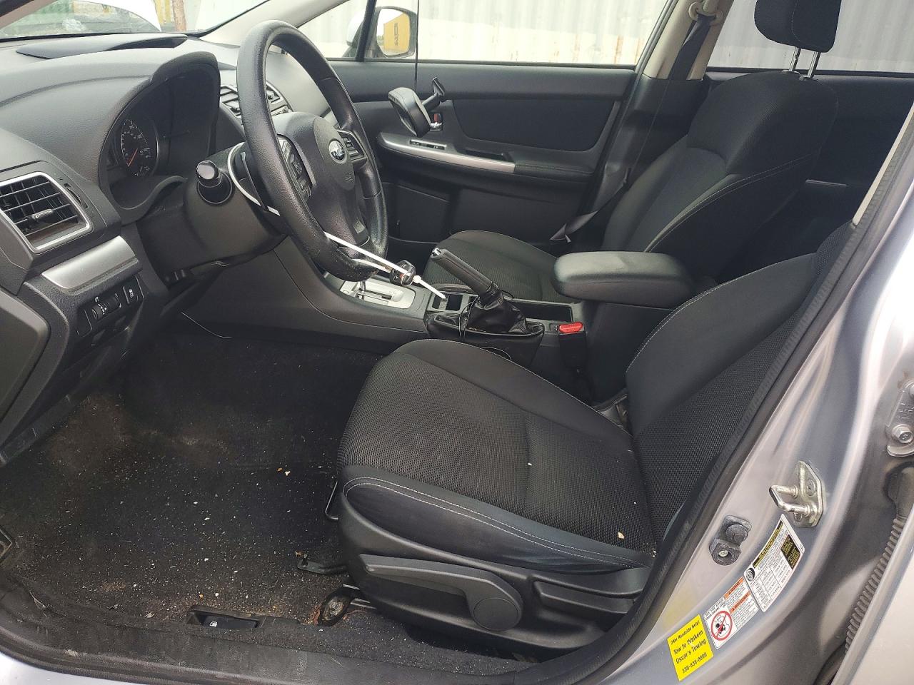 2015 Subaru Xv Crosstrek 2.0 Premium Silver vin: JF2GPACC5FH305477