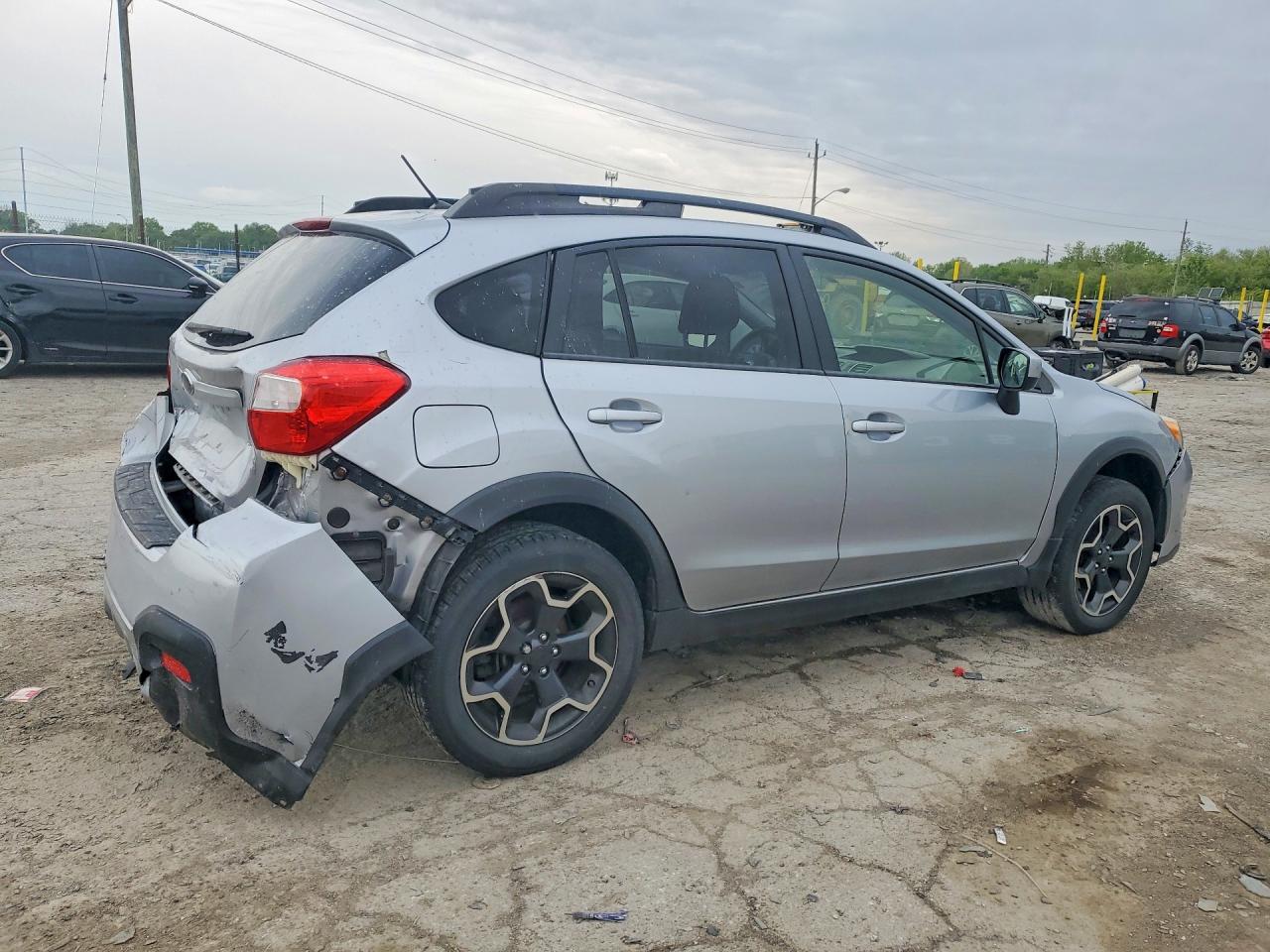 2015 Subaru Xv Crosstrek 2.0 Premium Silver vin: JF2GPACC5FH305477