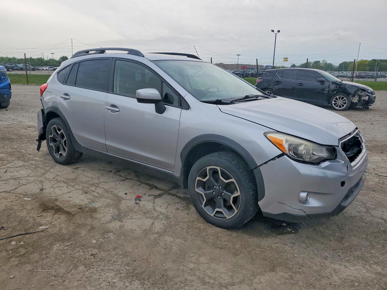 2015 Subaru Xv Crosstrek 2.0 Premium Silver vin: JF2GPACC5FH305477