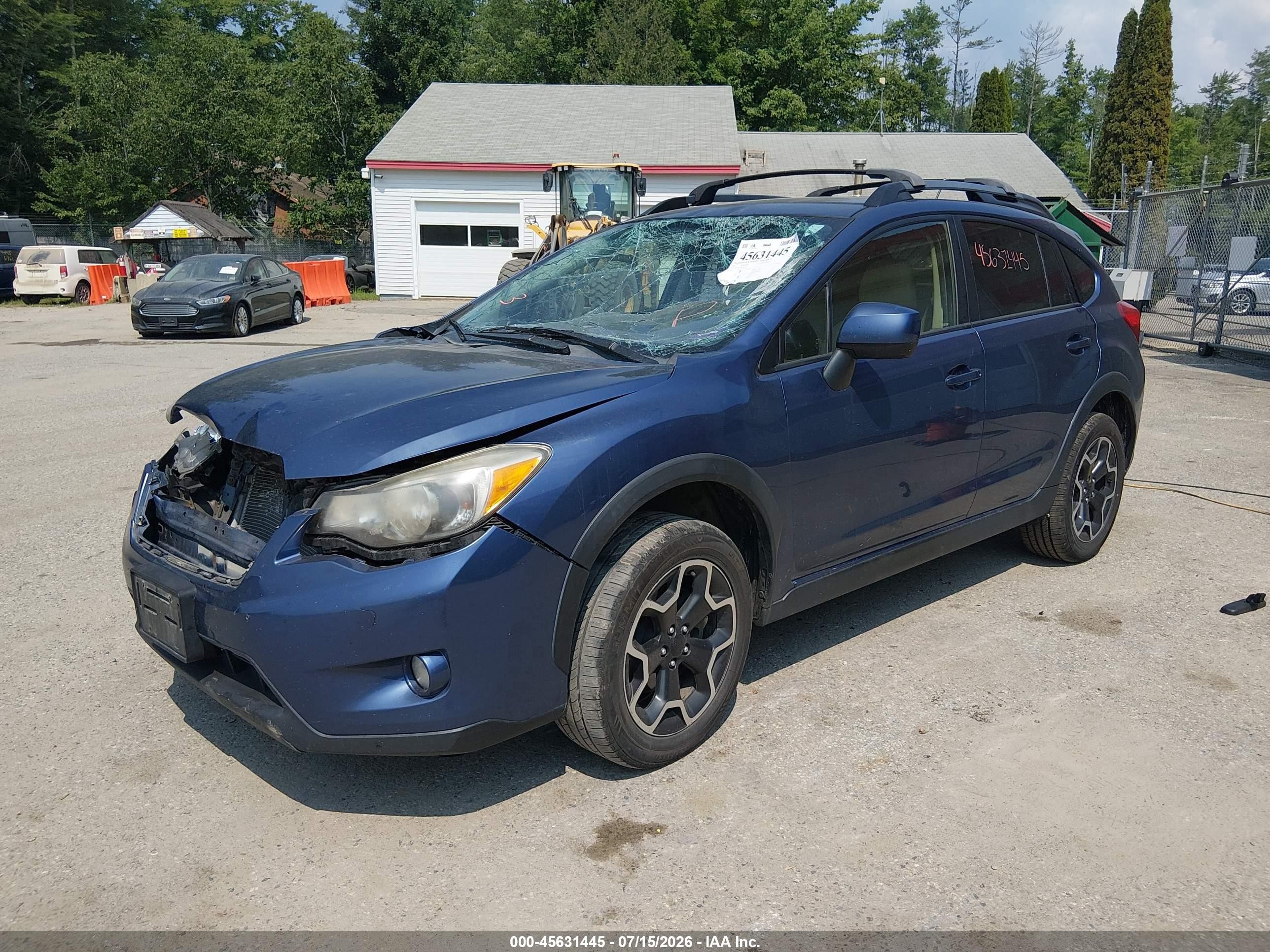 2013 Subaru Xv Crosstrek 2.0i Premium Синий vin: JF2GPACC6D1893329