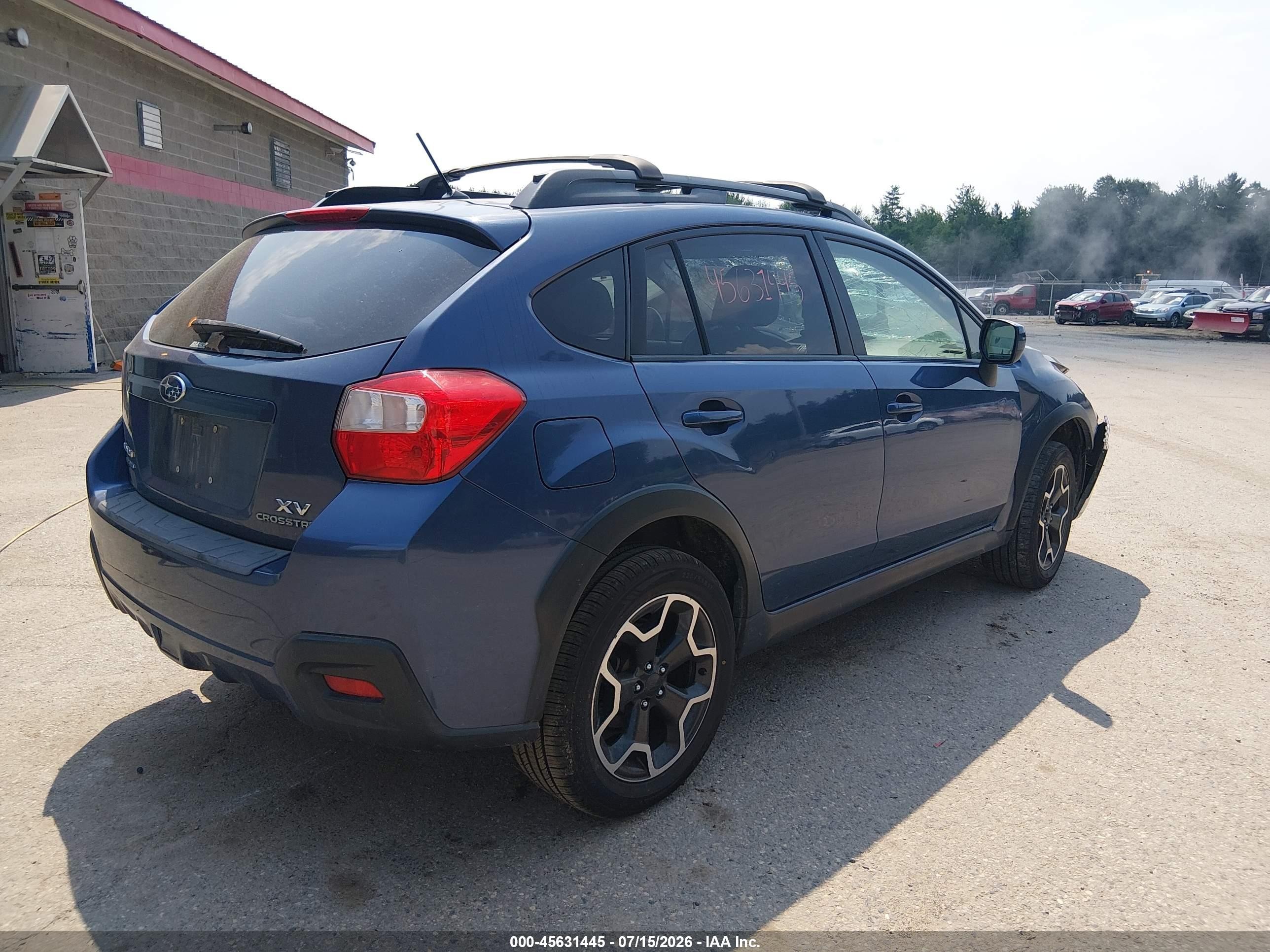 2013 Subaru Xv Crosstrek 2.0i Premium Синий vin: JF2GPACC6D1893329