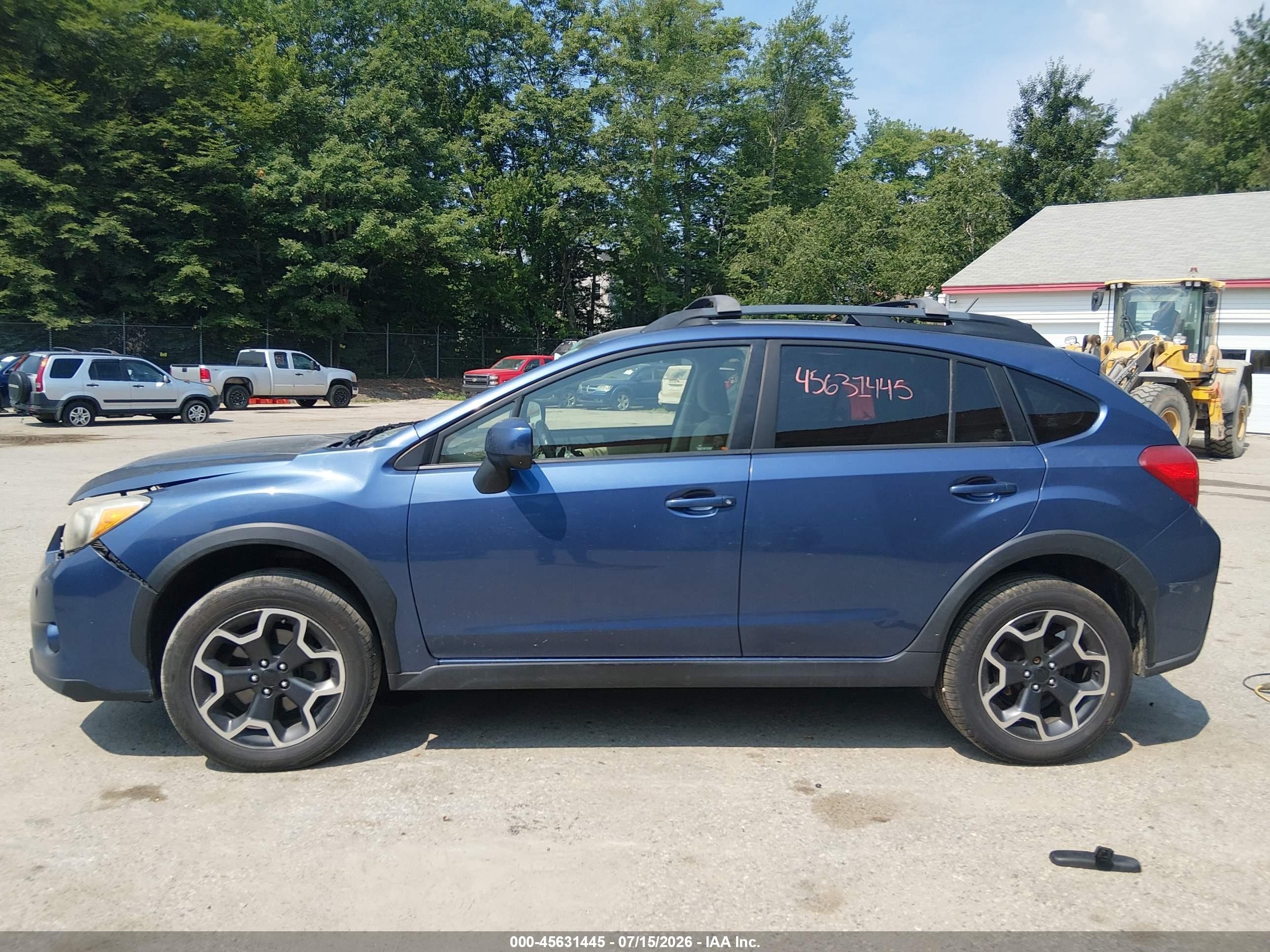 2013 Subaru Xv Crosstrek 2.0i Premium Синий vin: JF2GPACC6D1893329