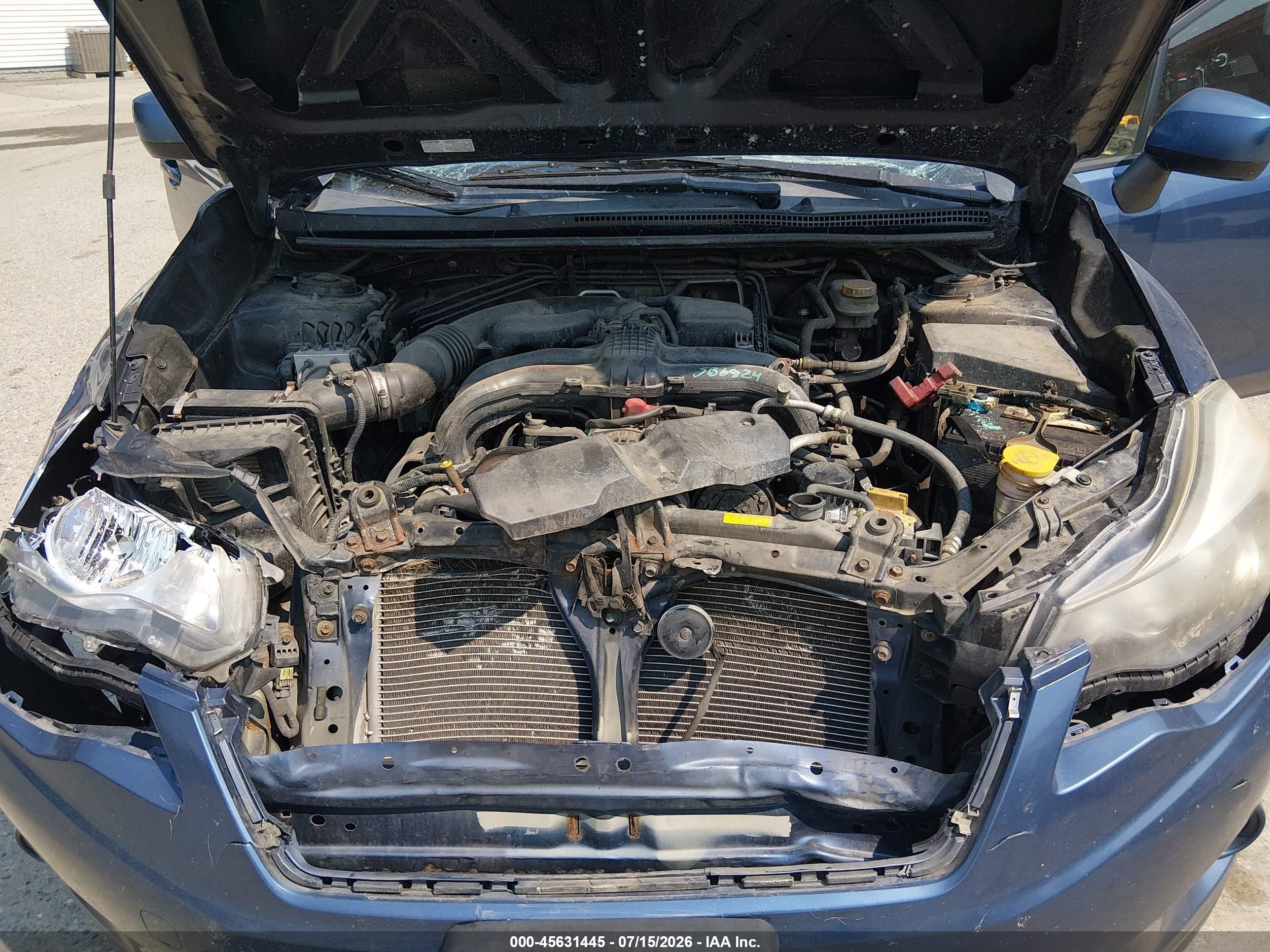 2013 Subaru Xv Crosstrek 2.0i Premium Синий vin: JF2GPACC6D1893329