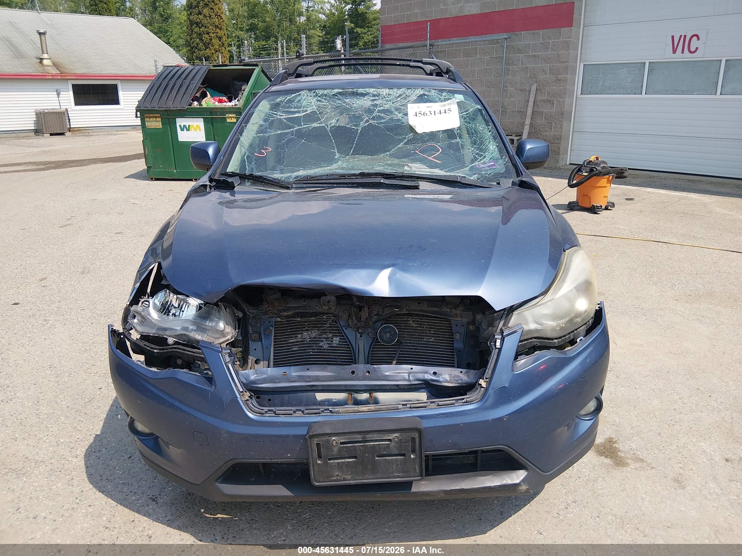 2013 Subaru Xv Crosstrek 2.0i Premium Синий vin: JF2GPACC6D1893329