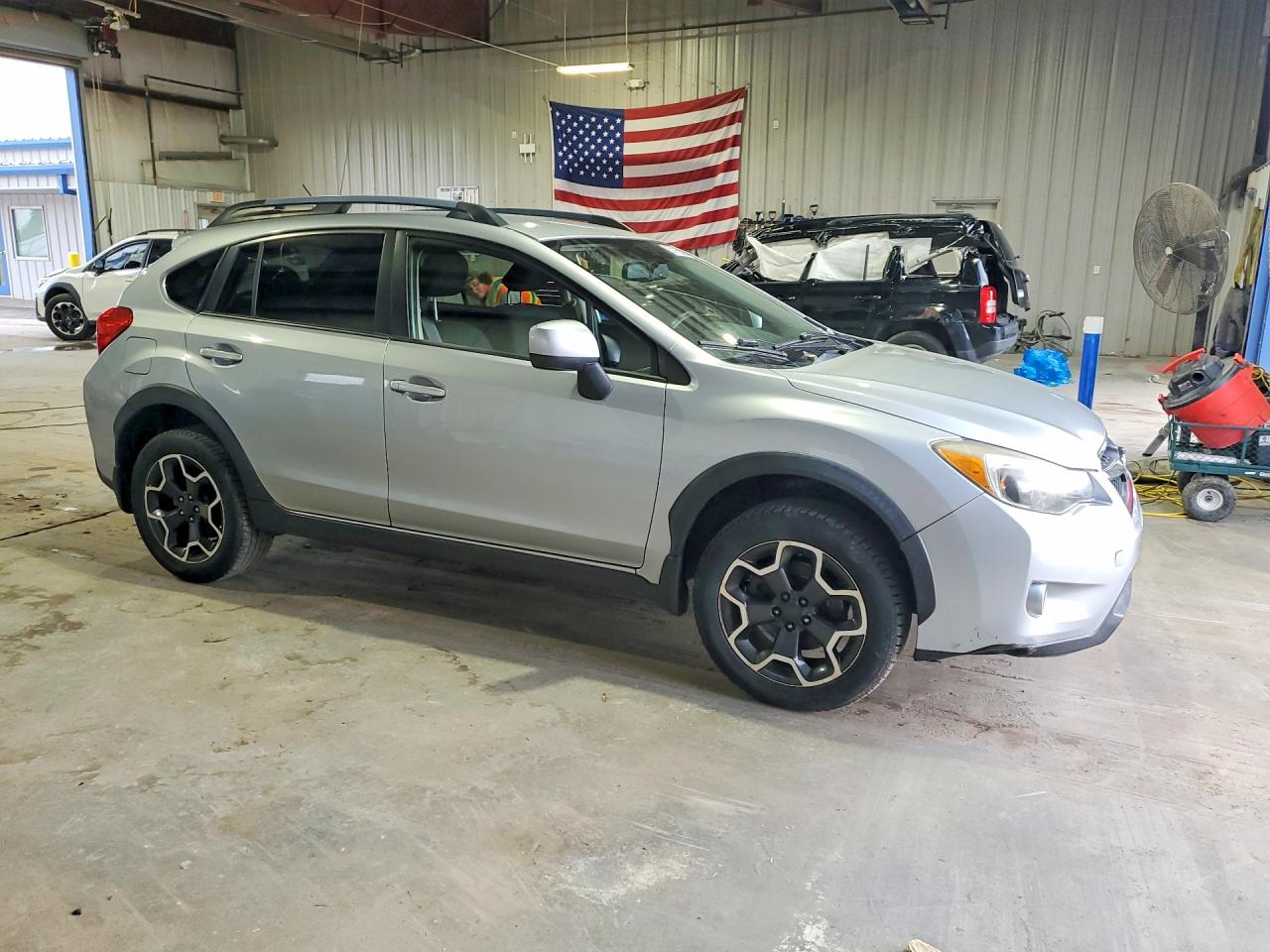 2013 Subaru Xv Crosstrek 2.0 Premium Silver vin: JF2GPACC6D2855402