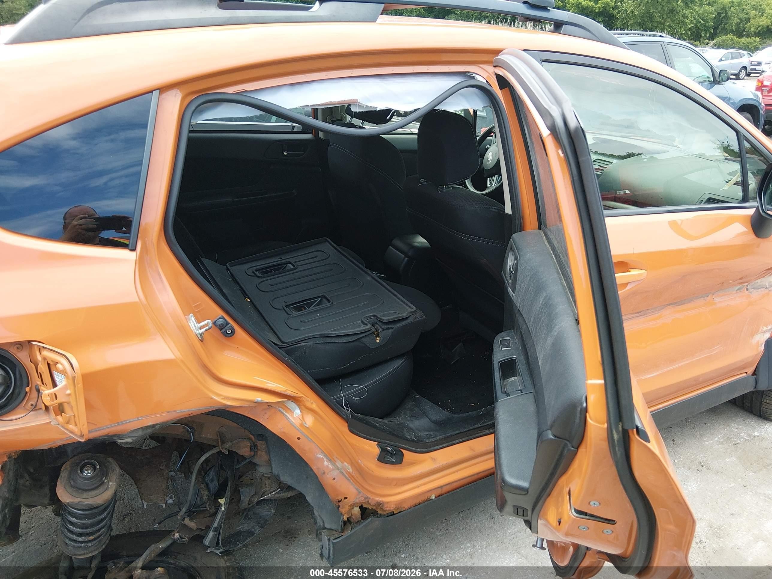 2013 Subaru Xv Crosstrek 2.0i Premium Orange vin: JF2GPACC6D2895365
