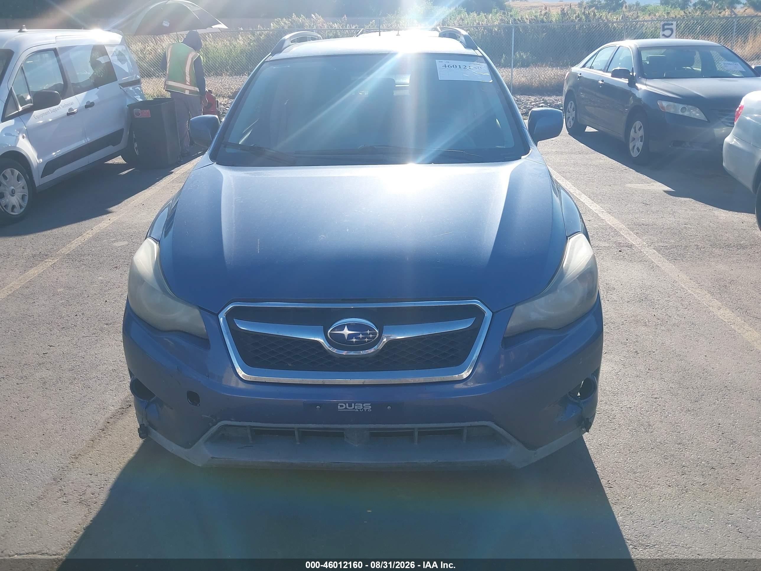 2013 Subaru Xv Crosstrek 2.0i Premium Синий vin: JF2GPACC6DH853047