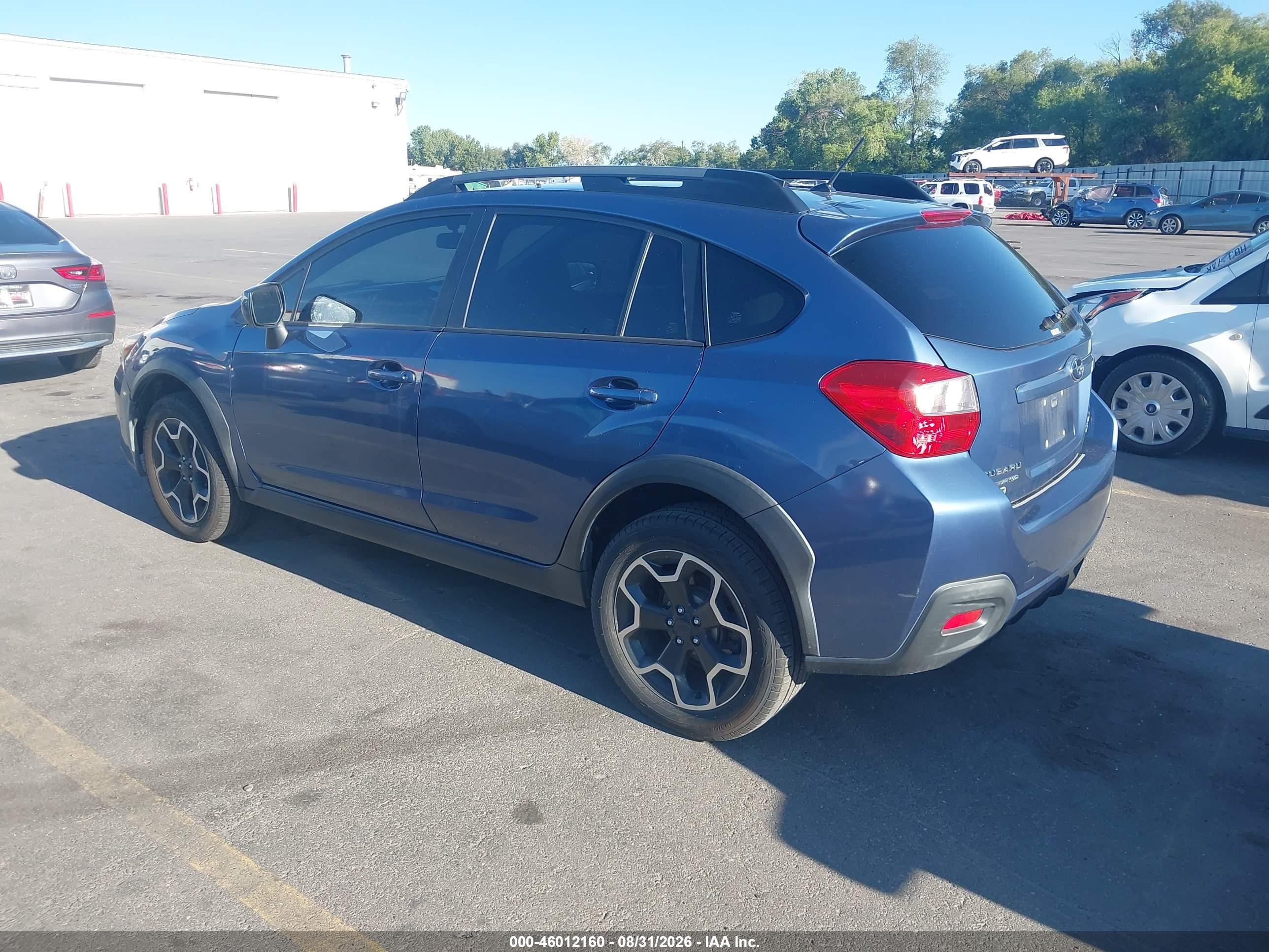 2013 Subaru Xv Crosstrek 2.0i Premium Синий vin: JF2GPACC6DH853047