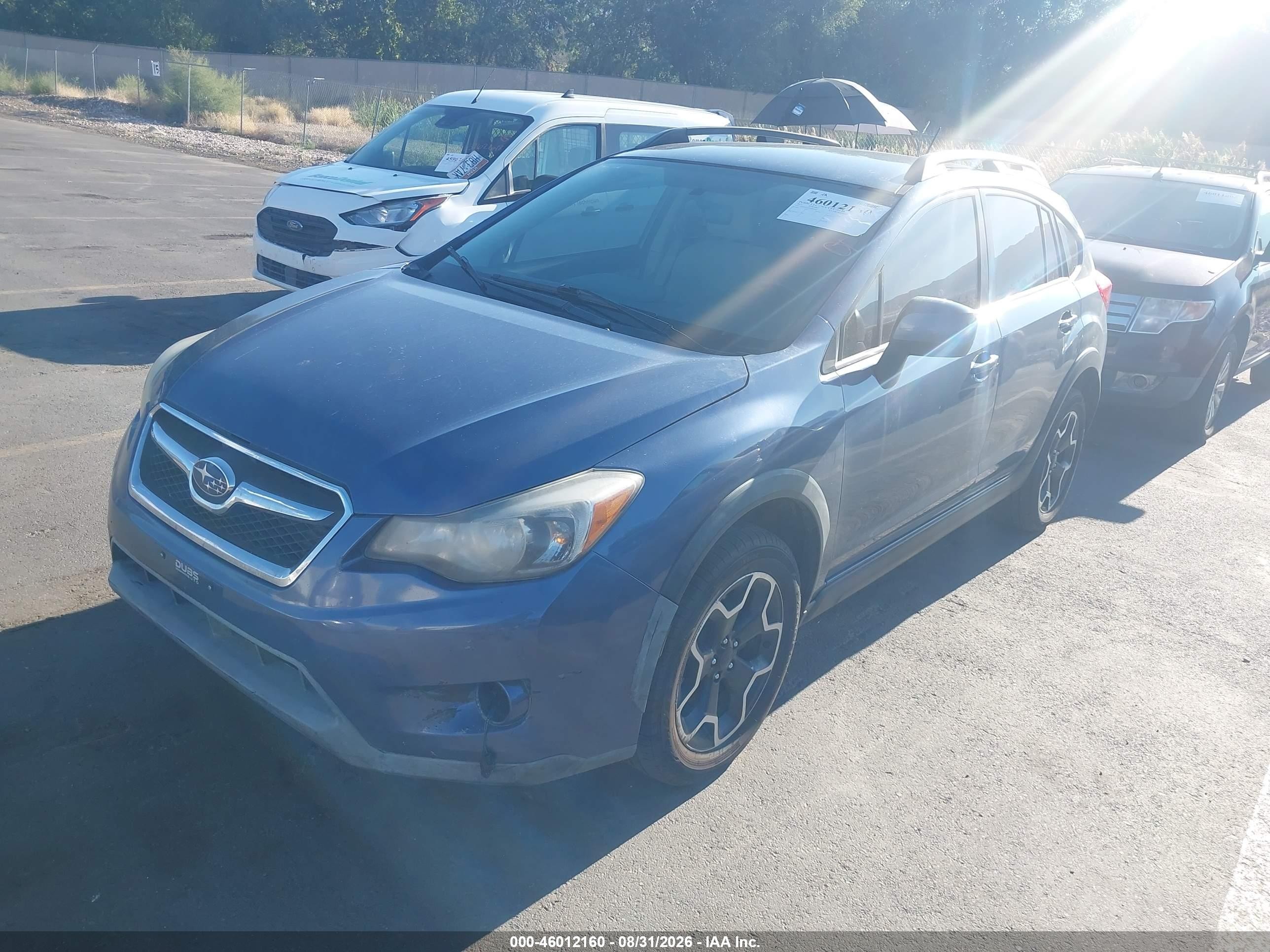 2013 Subaru Xv Crosstrek 2.0i Premium Синий vin: JF2GPACC6DH853047
