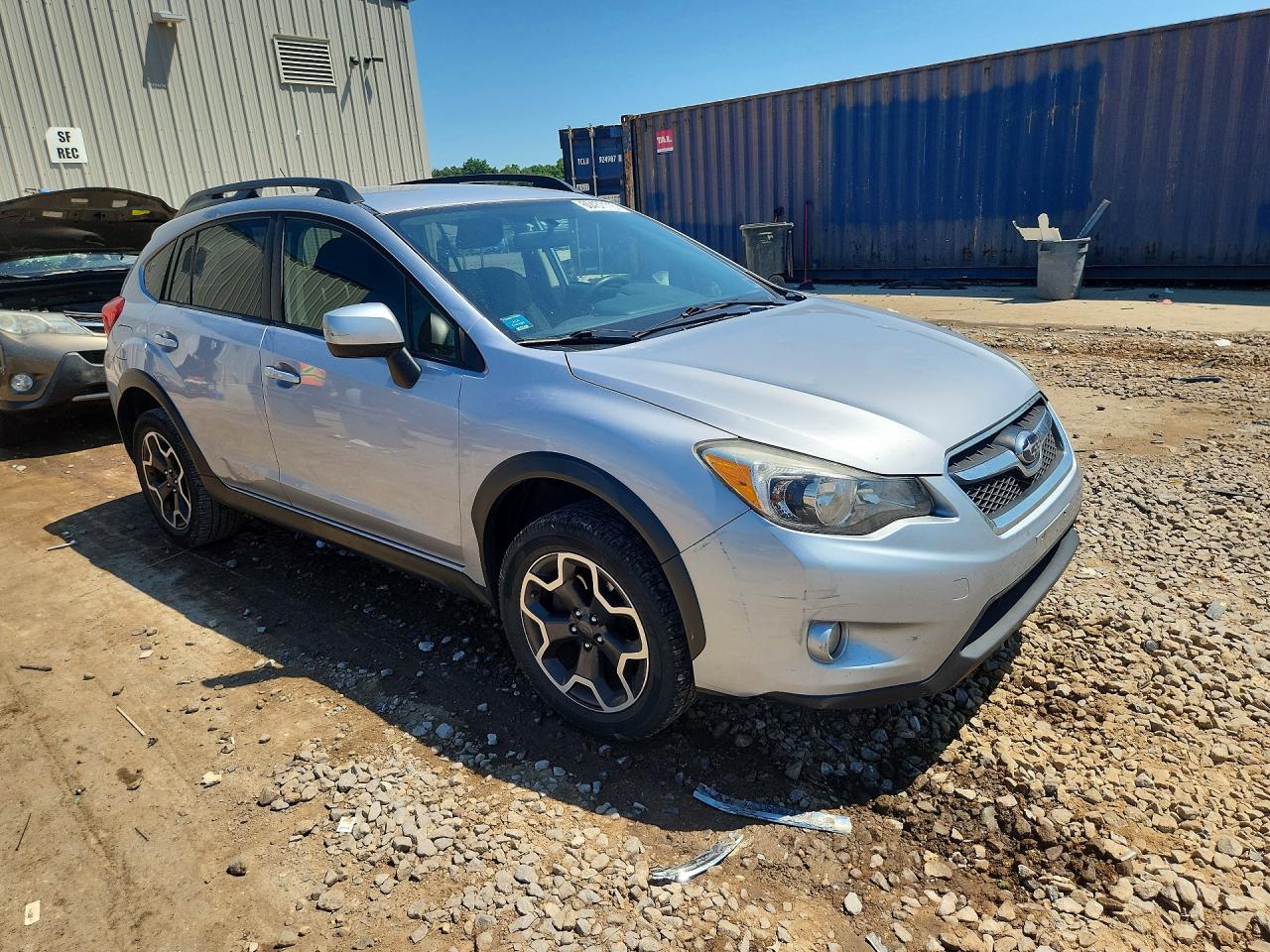 2014 Subaru Xv Crosstrek 2.0 Premium Silver vin: JF2GPACC6E8221795