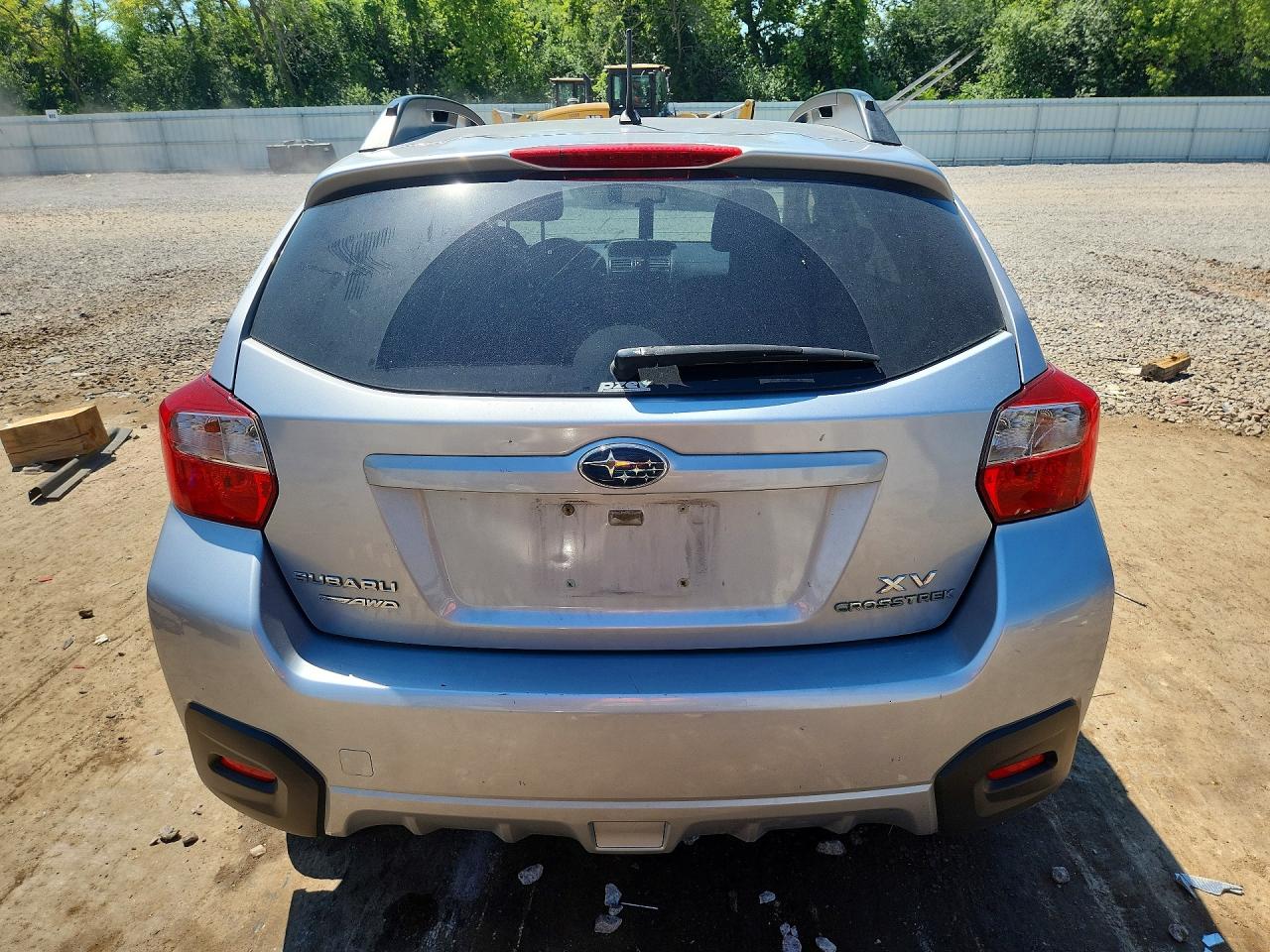 2014 Subaru Xv Crosstrek 2.0 Premium Silver vin: JF2GPACC6E8221795