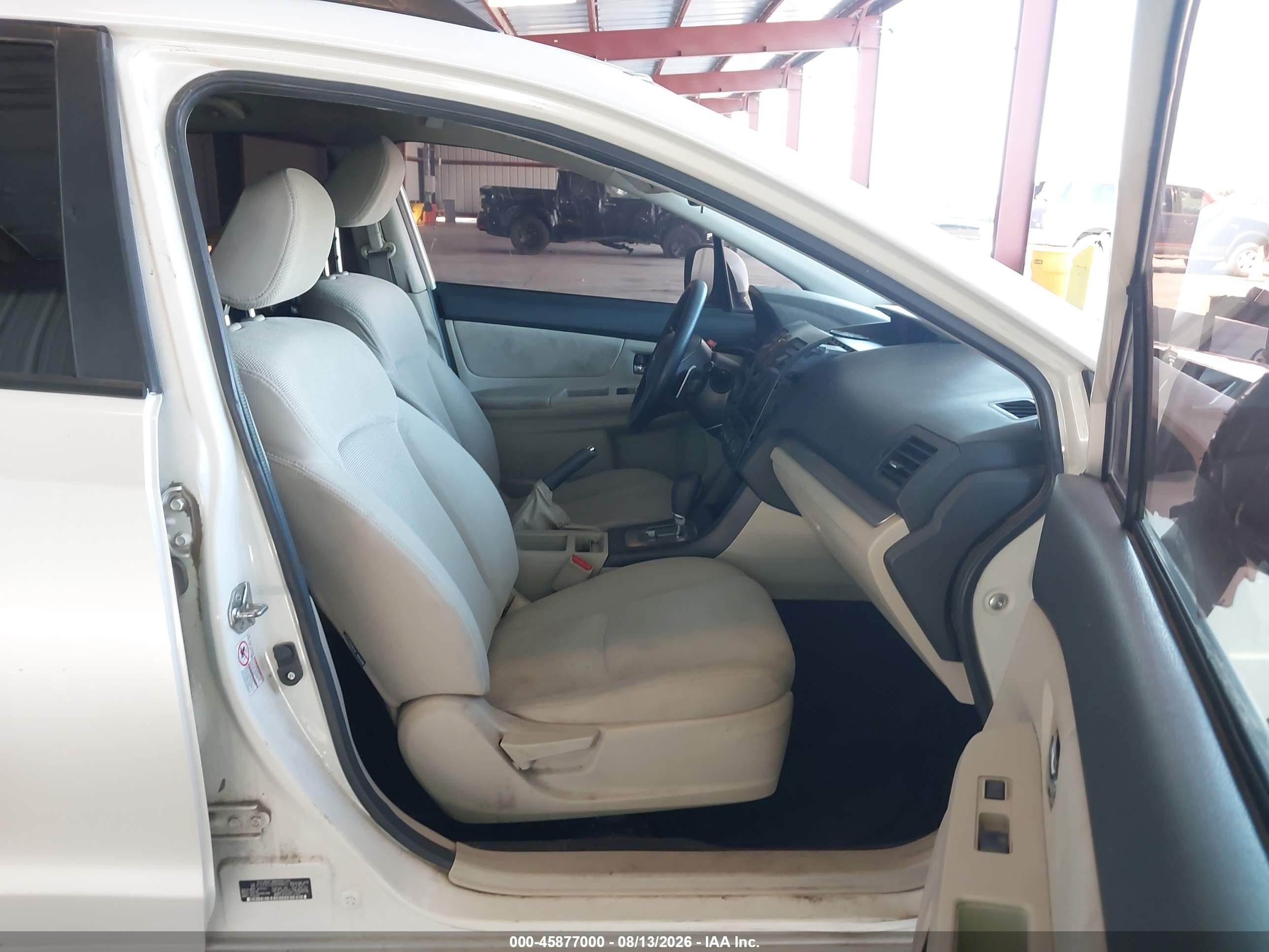 2014 Subaru Xv Crosstrek 2.0i Premium White vin: JF2GPACC6E8248415