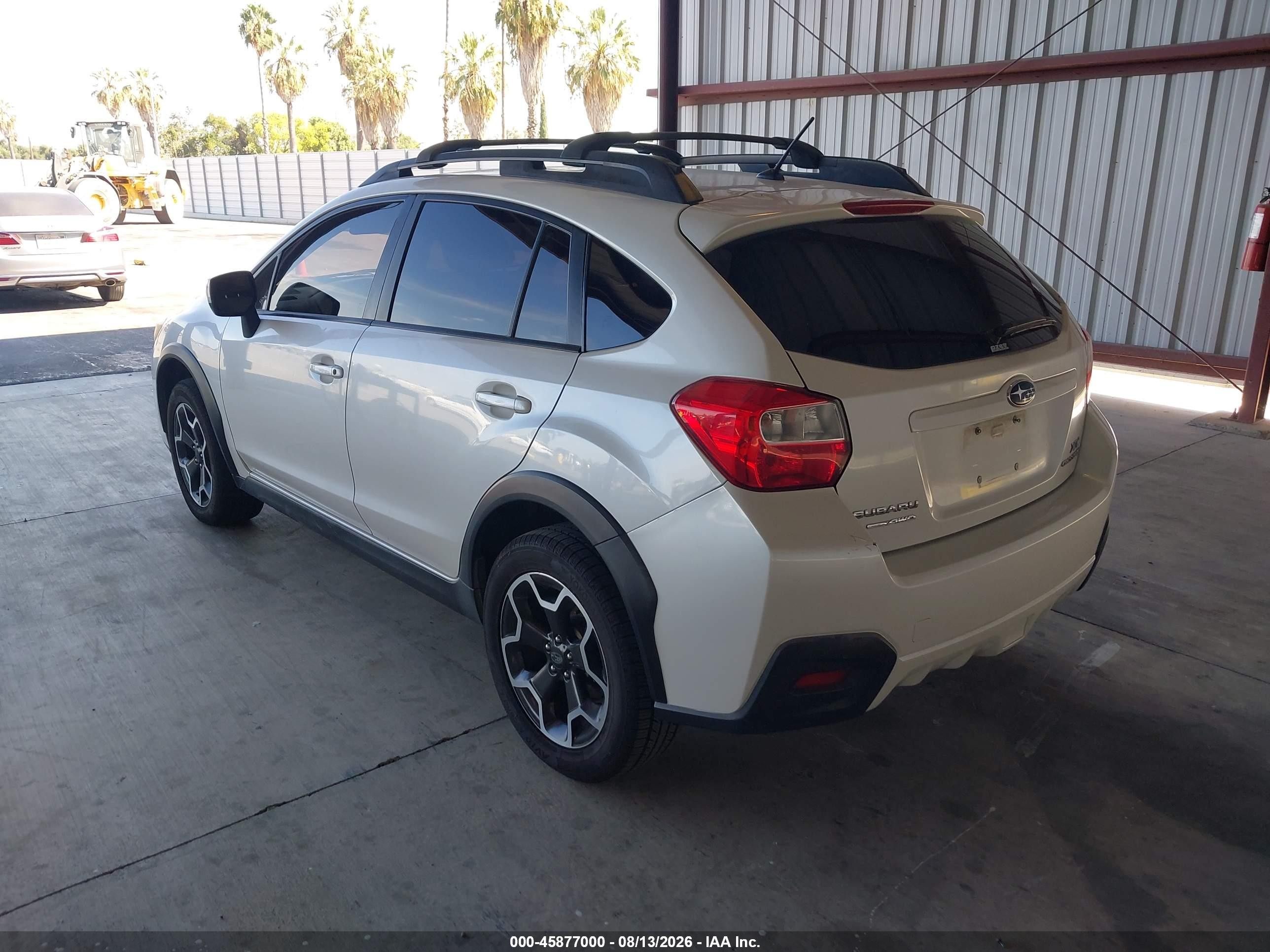 2014 Subaru Xv Crosstrek 2.0i Premium White vin: JF2GPACC6E8248415