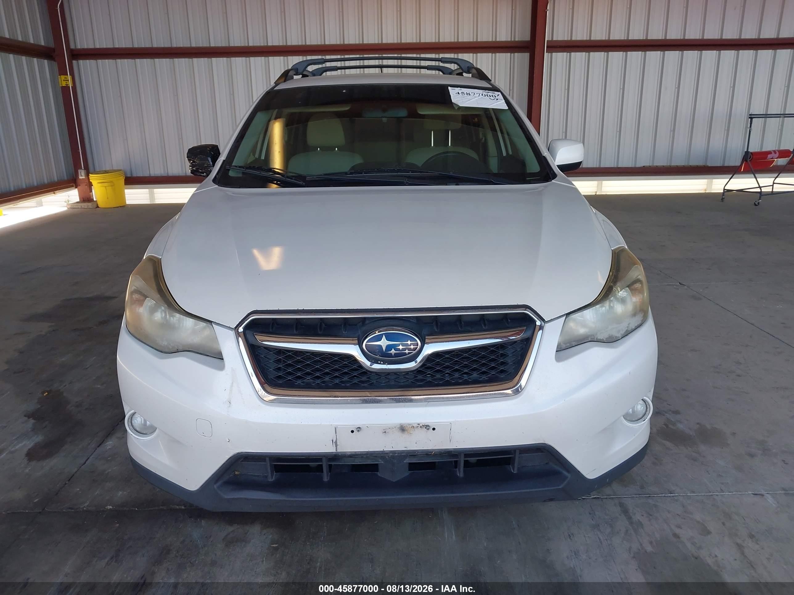 2014 Subaru Xv Crosstrek 2.0i Premium White vin: JF2GPACC6E8248415