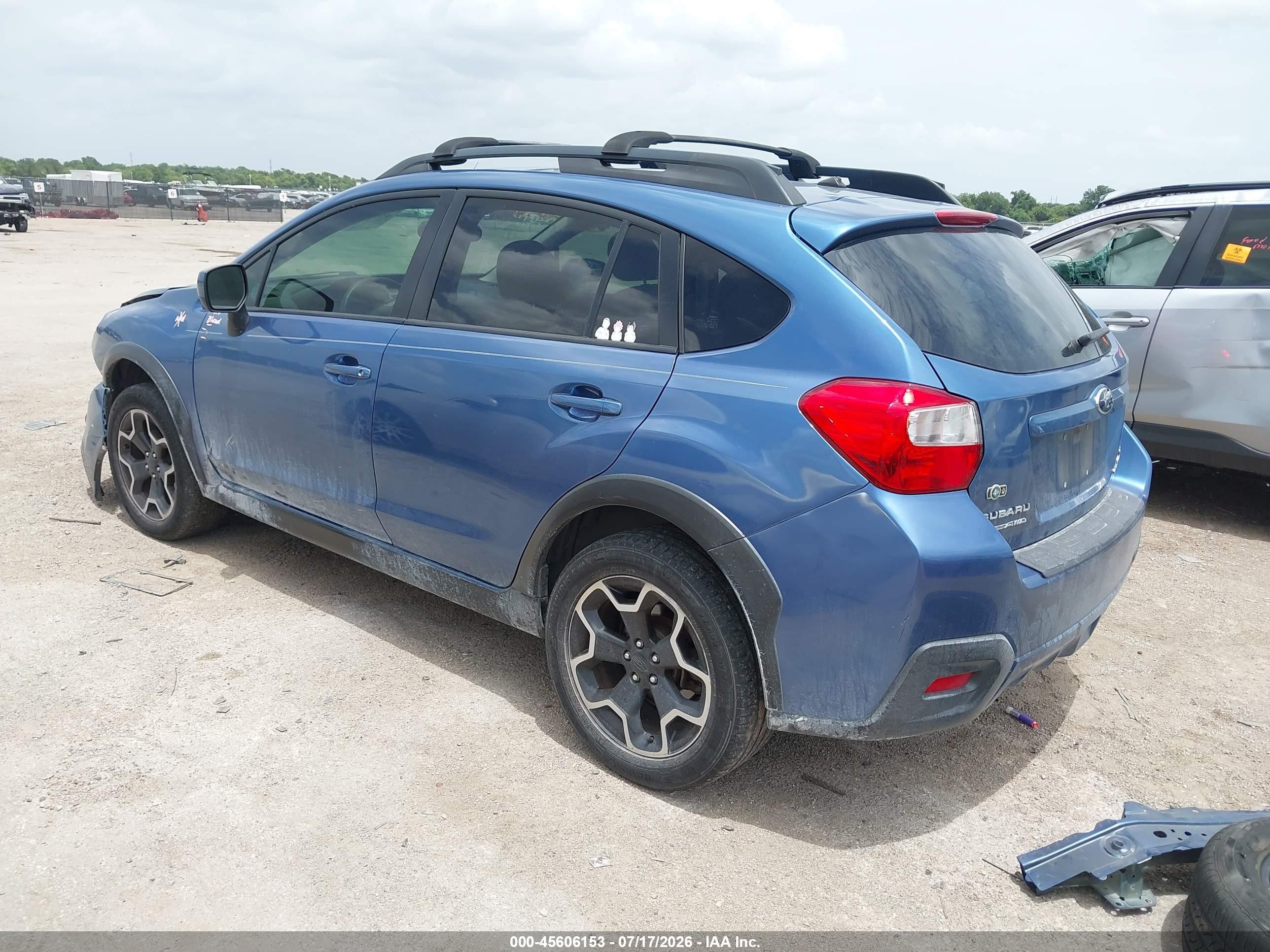 2014 Subaru Xv Crosstrek 2.0i Premium Blue vin: JF2GPACC6E8282421