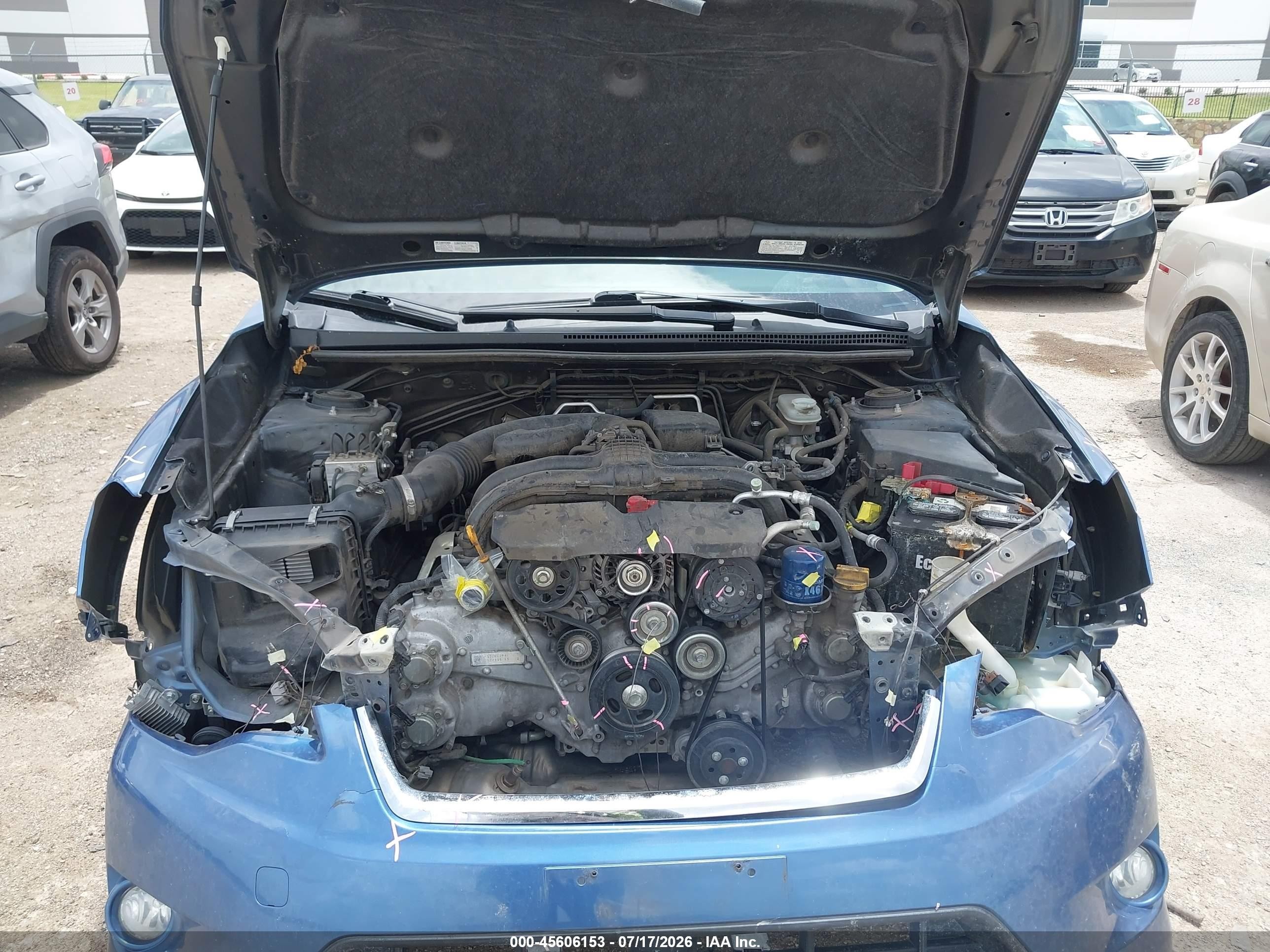 2014 Subaru Xv Crosstrek 2.0i Premium Blue vin: JF2GPACC6E8282421
