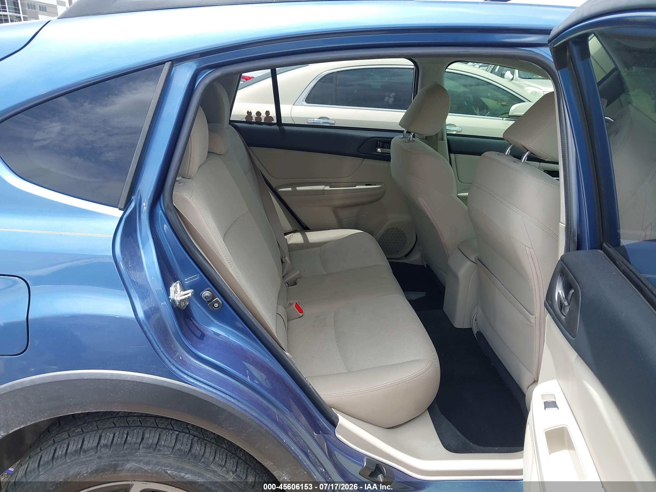 2014 Subaru Xv Crosstrek 2.0i Premium Blue vin: JF2GPACC6E8282421