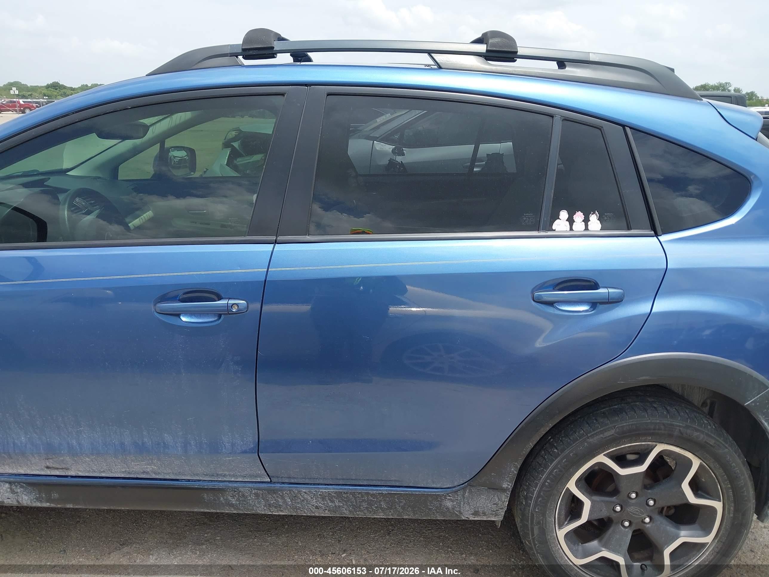 2014 Subaru Xv Crosstrek 2.0i Premium Blue vin: JF2GPACC6E8282421