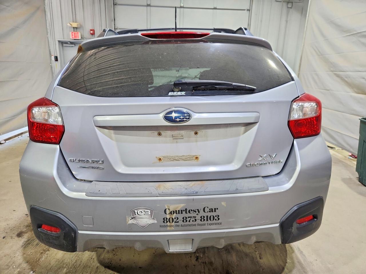 2014 Subaru Xv Crosstrek 2.0 Premium Silver vin: JF2GPACC6E8324652