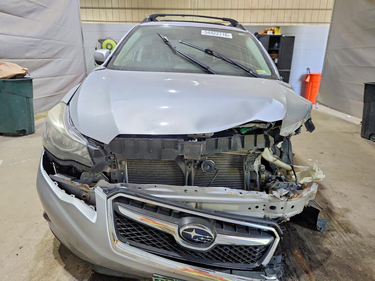 2014 Subaru Xv Crosstrek 2.0 Premium Silver vin: JF2GPACC6E8324652
